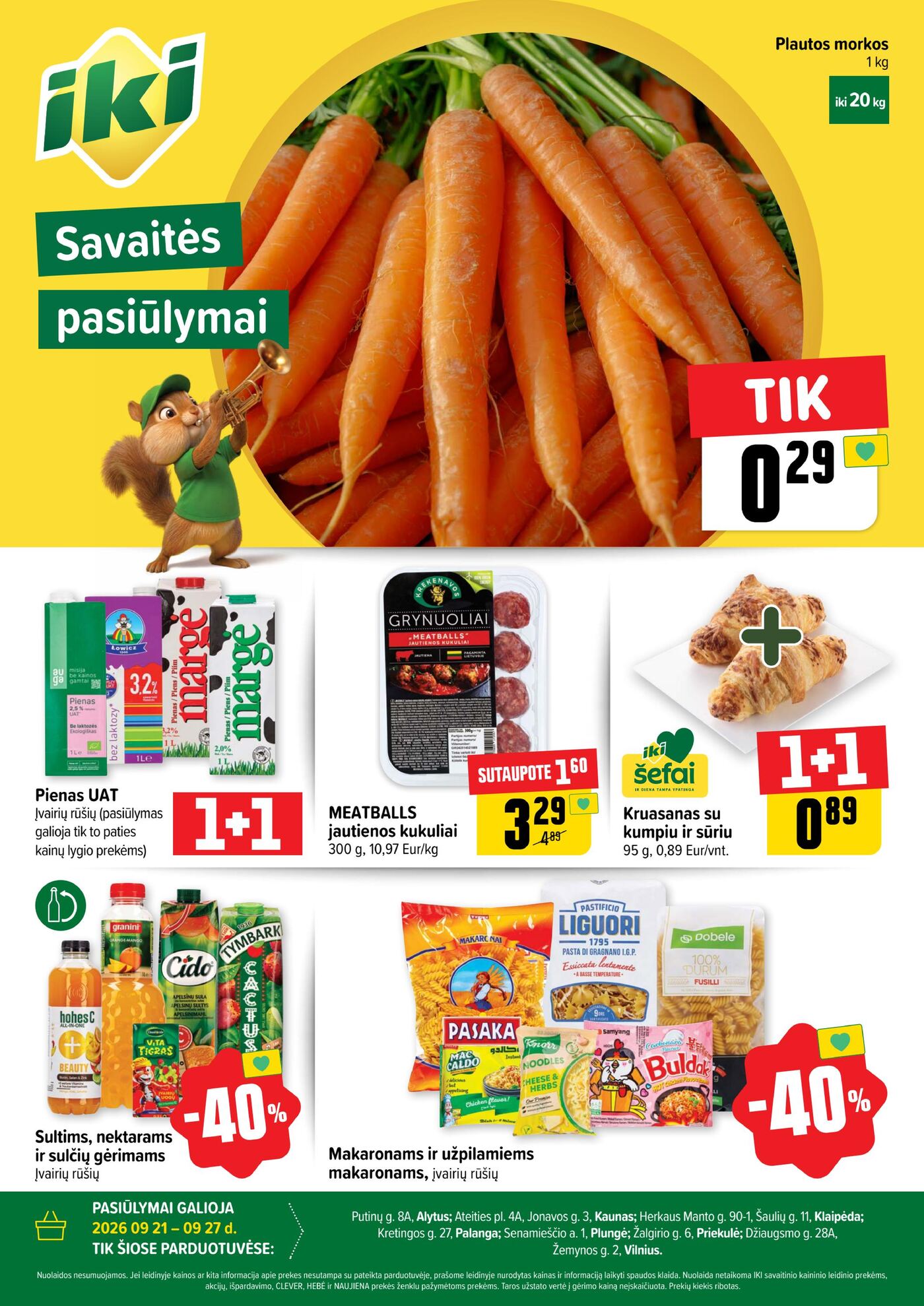 Specialūs pasiūlymai IKI parduotuvės klientams (187) – 1 puslapis
