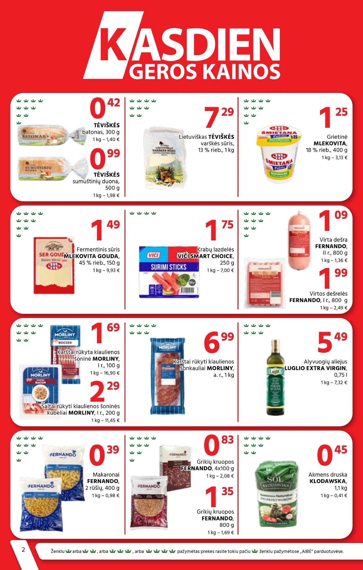 Naujas Aibė nuolaidų leidinys - Mes - Jūsų kaimynai! Nr.18 – 2 puslapis