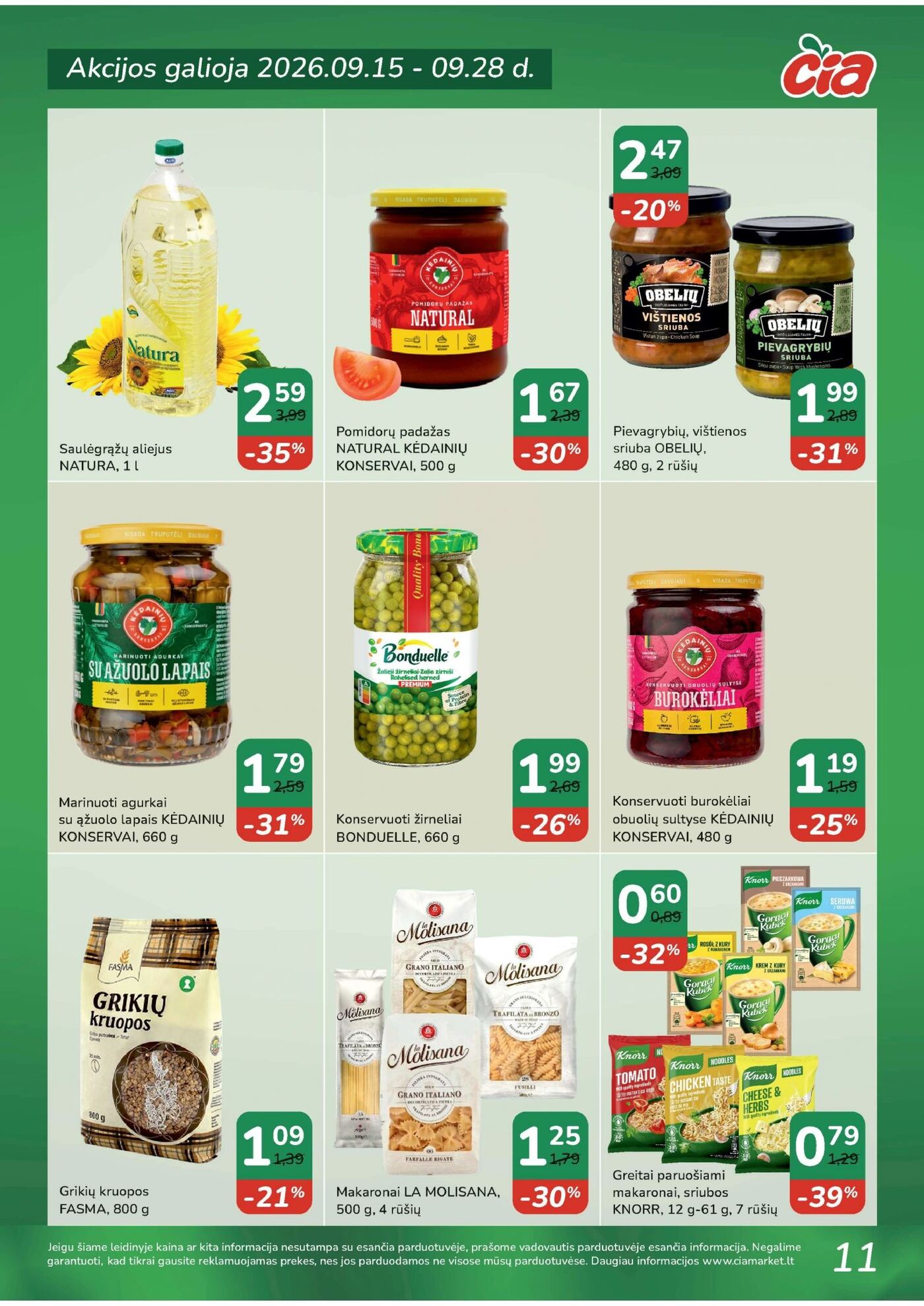 Naujas Čia nuolaidų leidinys - TOP PREKĖS Nr.19 – 10 puslapis