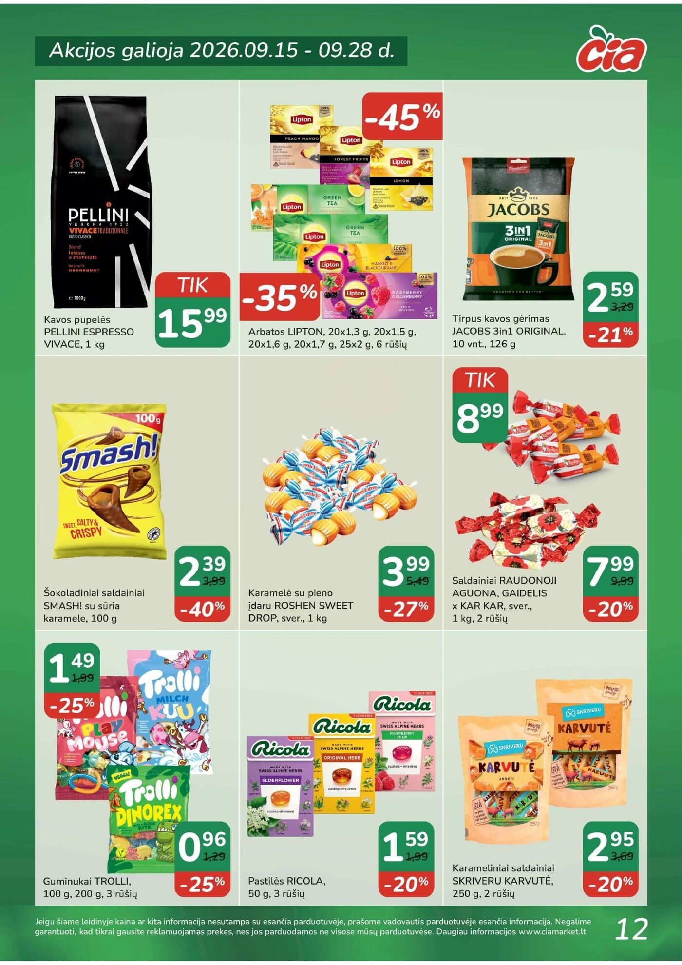 Naujas Čia nuolaidų leidinys - TOP PREKĖS Nr.19 – 13 puslapis