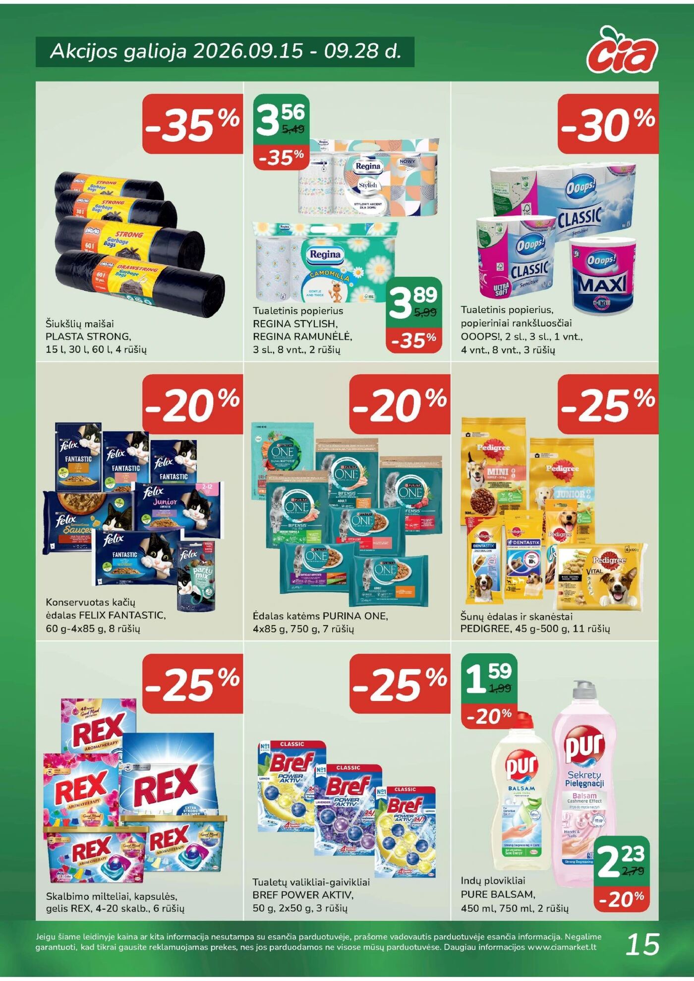 Naujas Čia nuolaidų leidinys - TOP PREKĖS Nr.19 – 14 puslapis