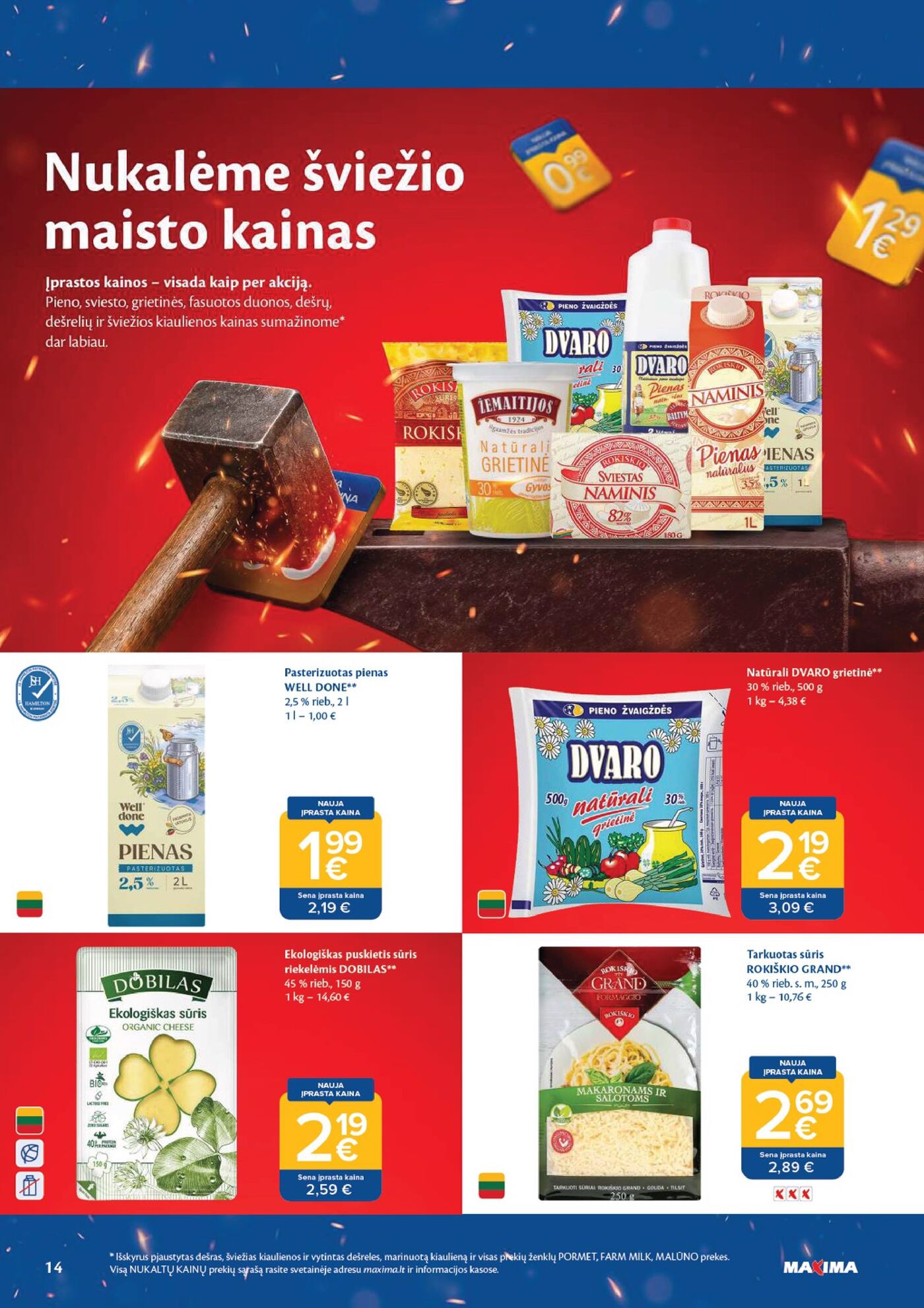 Naujas Maxima nuolaidų leidinys - AČIŪ savaitinis leidinys Nr. 39 – 14 puslapis