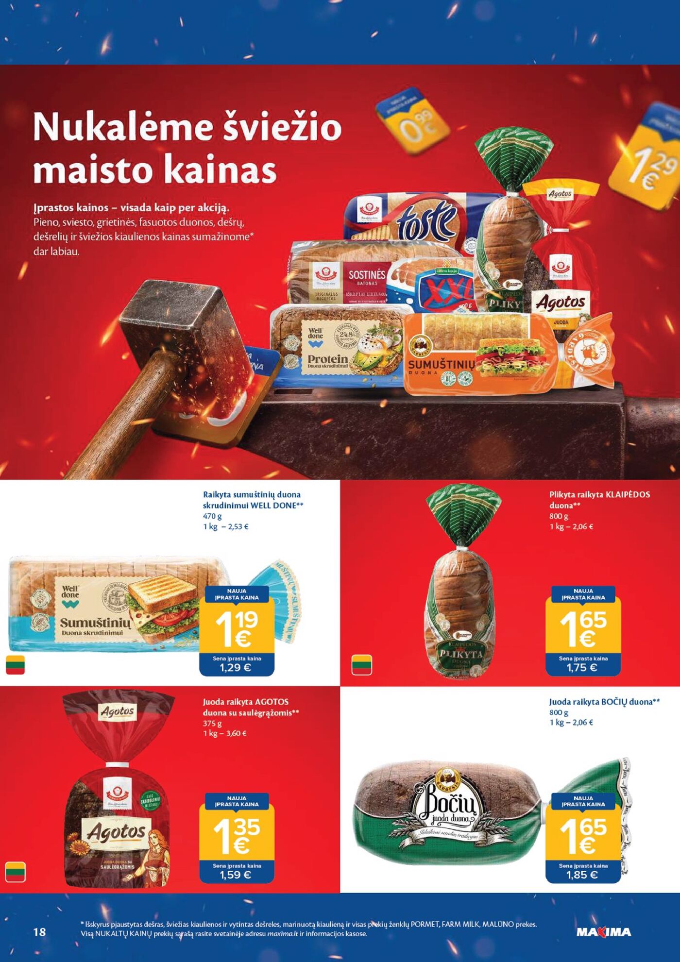 Naujas Maxima nuolaidų leidinys - AČIŪ savaitinis leidinys Nr. 39 – 18 puslapis