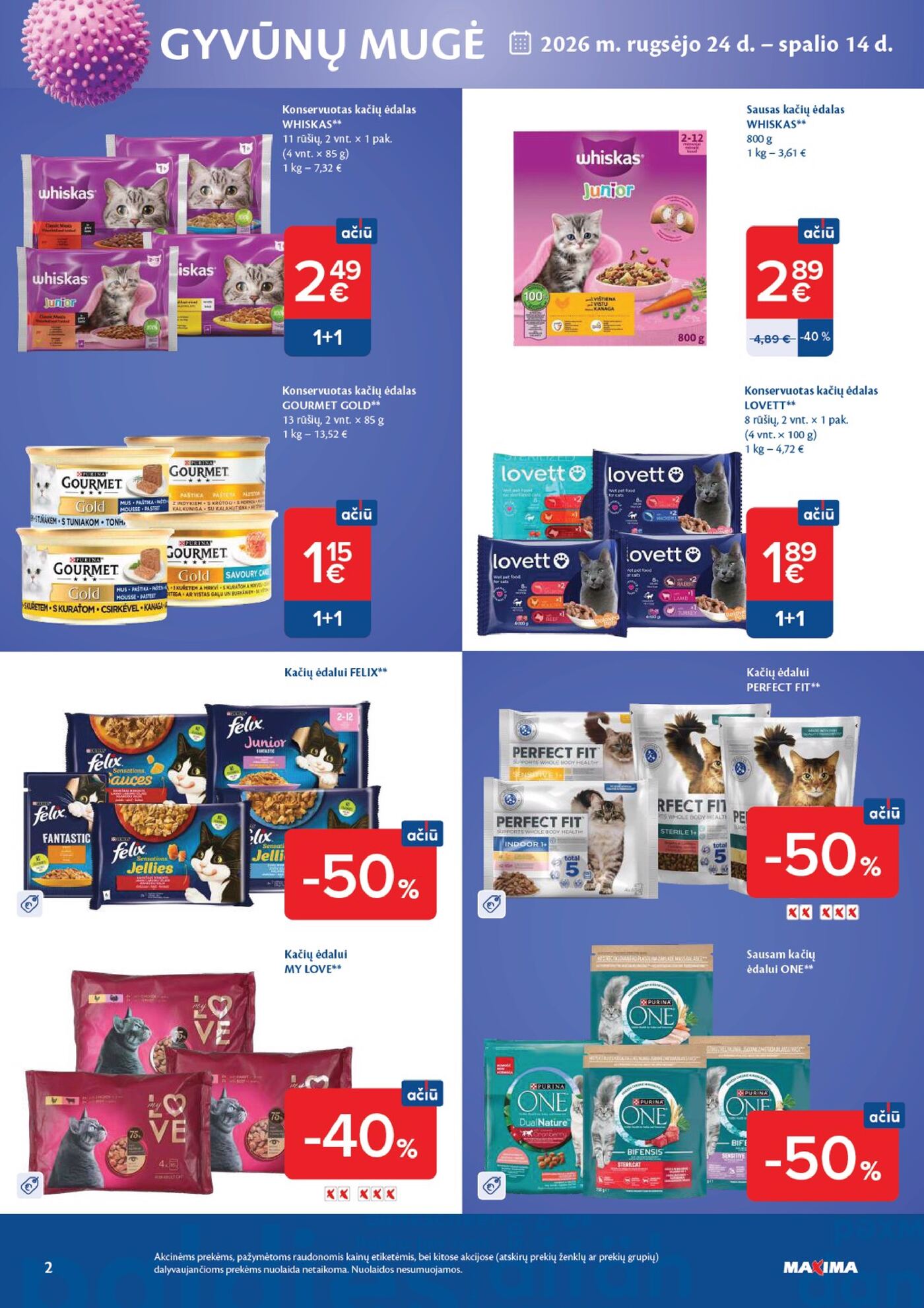 Naujas Maxima nuolaidų leidinys - AČIŪ savaitinis leidinys Nr. 39 – 2 puslapis