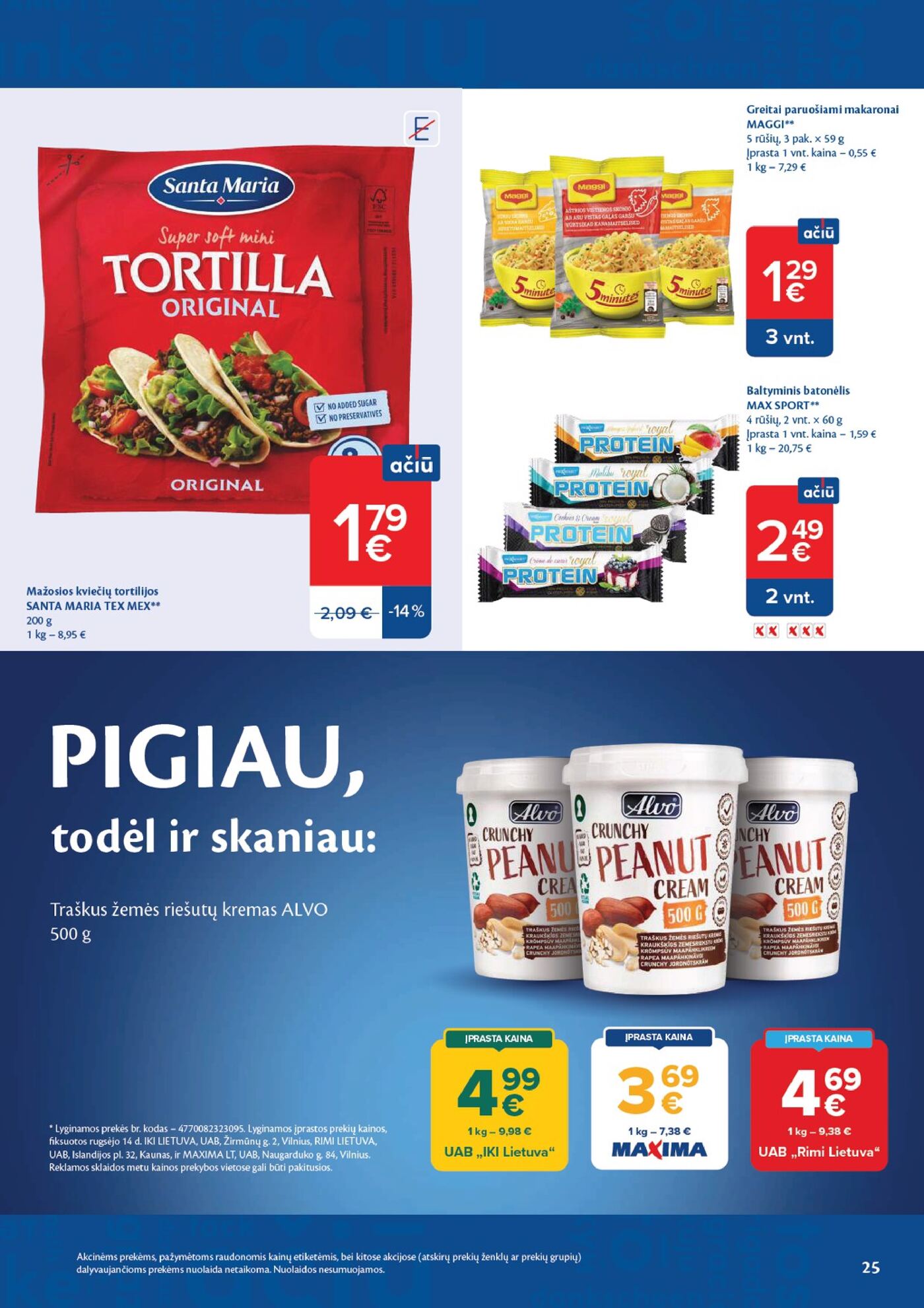 Naujas Maxima nuolaidų leidinys - AČIŪ savaitinis leidinys Nr. 39 – 25 puslapis
