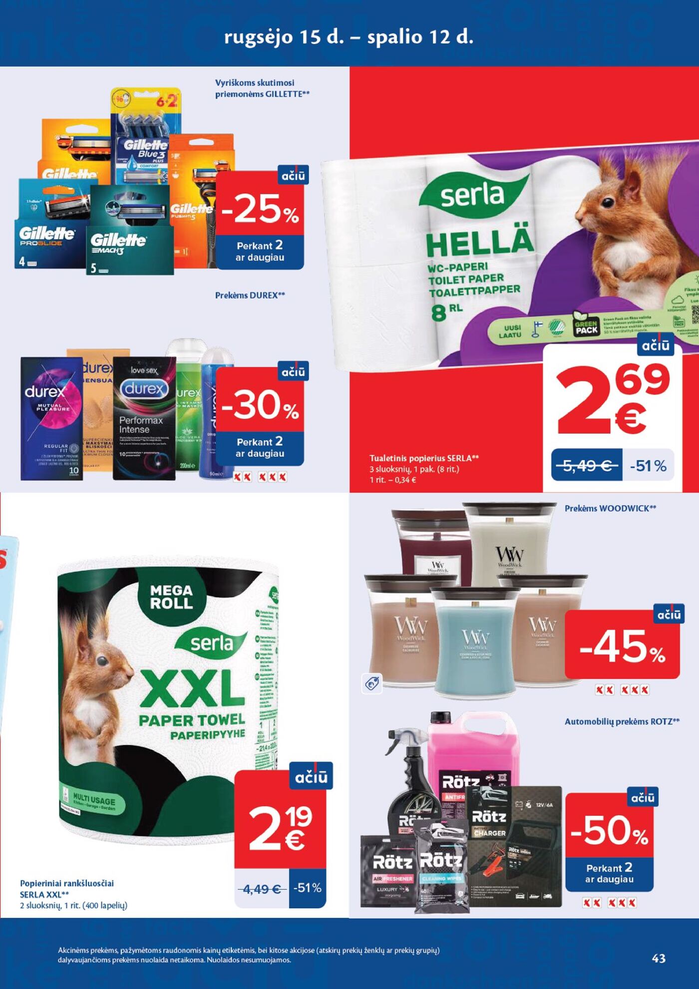 Naujas Maxima nuolaidų leidinys - AČIŪ savaitinis leidinys Nr. 39 – 43 puslapis