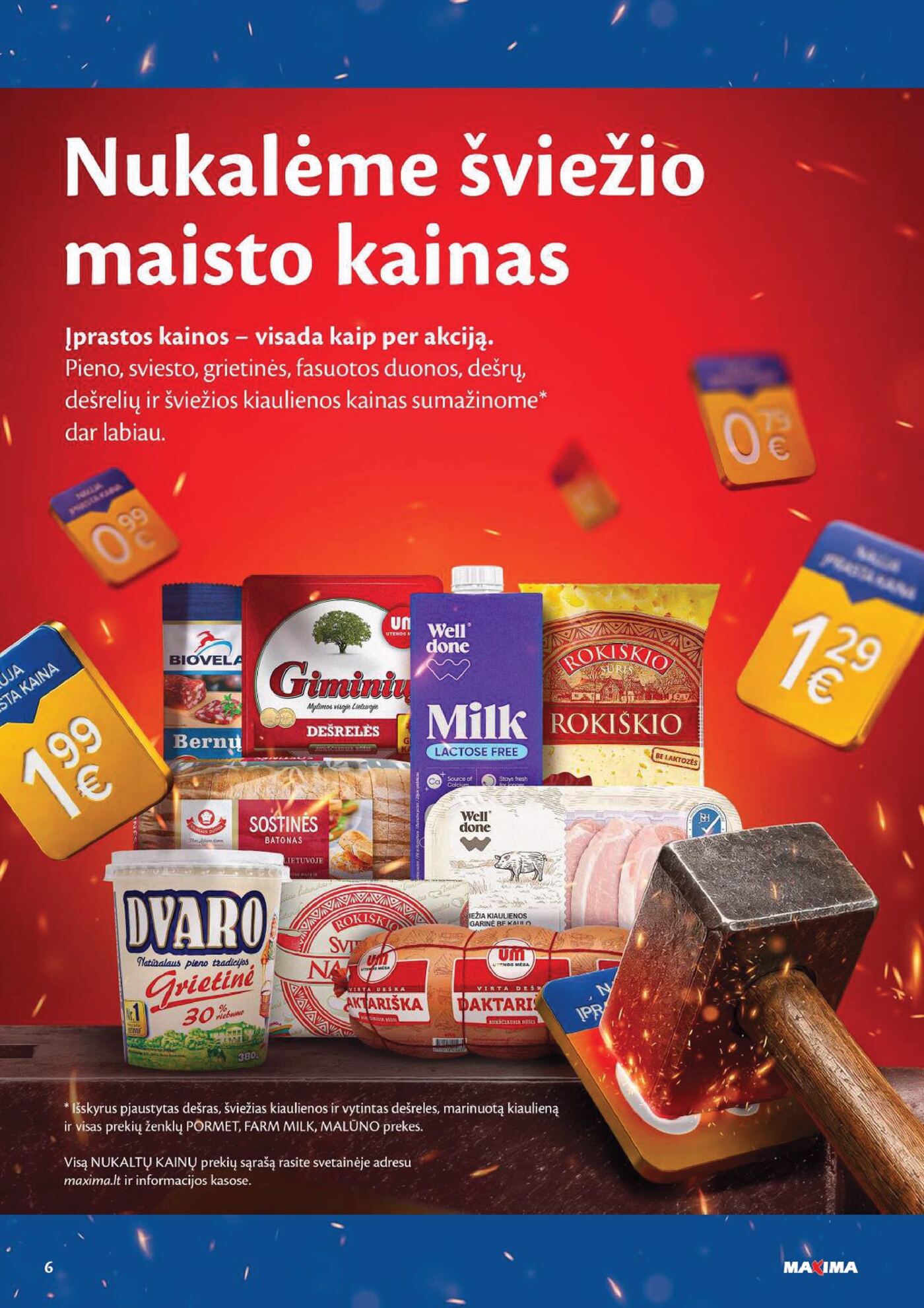 Naujas Maxima nuolaidų leidinys - AČIŪ savaitinis leidinys Nr. 39 – 6 puslapis