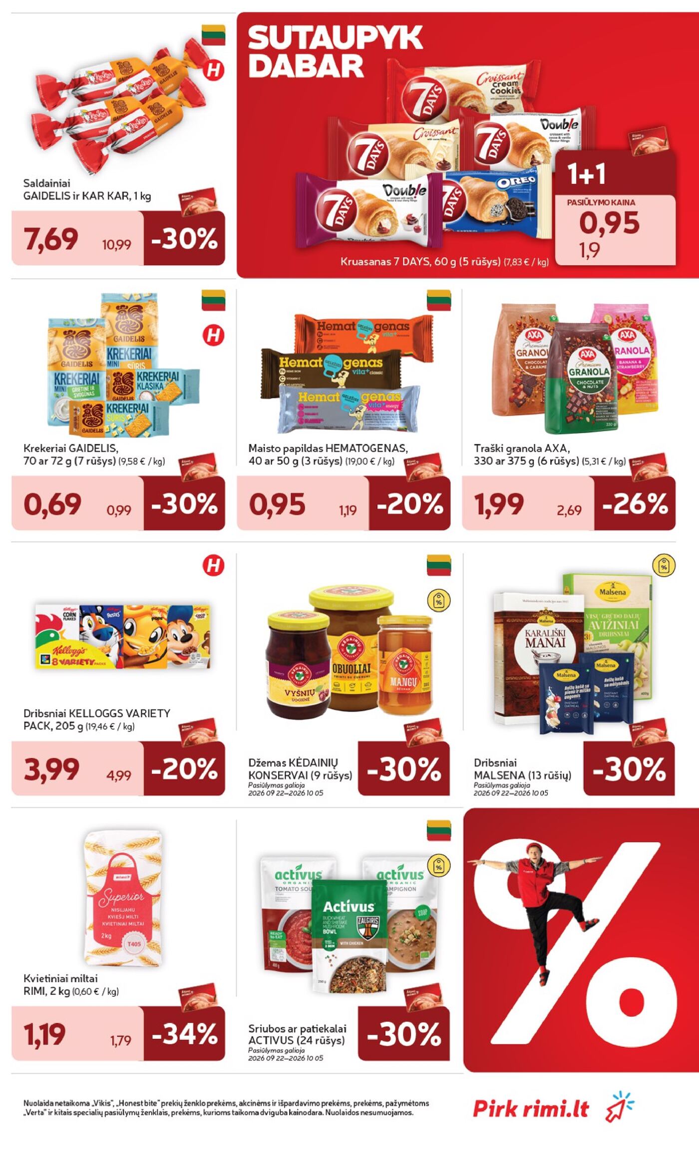 „Rimi“ savaitinis leidinys Nr. 39 (2026.09.22 - 2026.09.28) – 21 puslapis