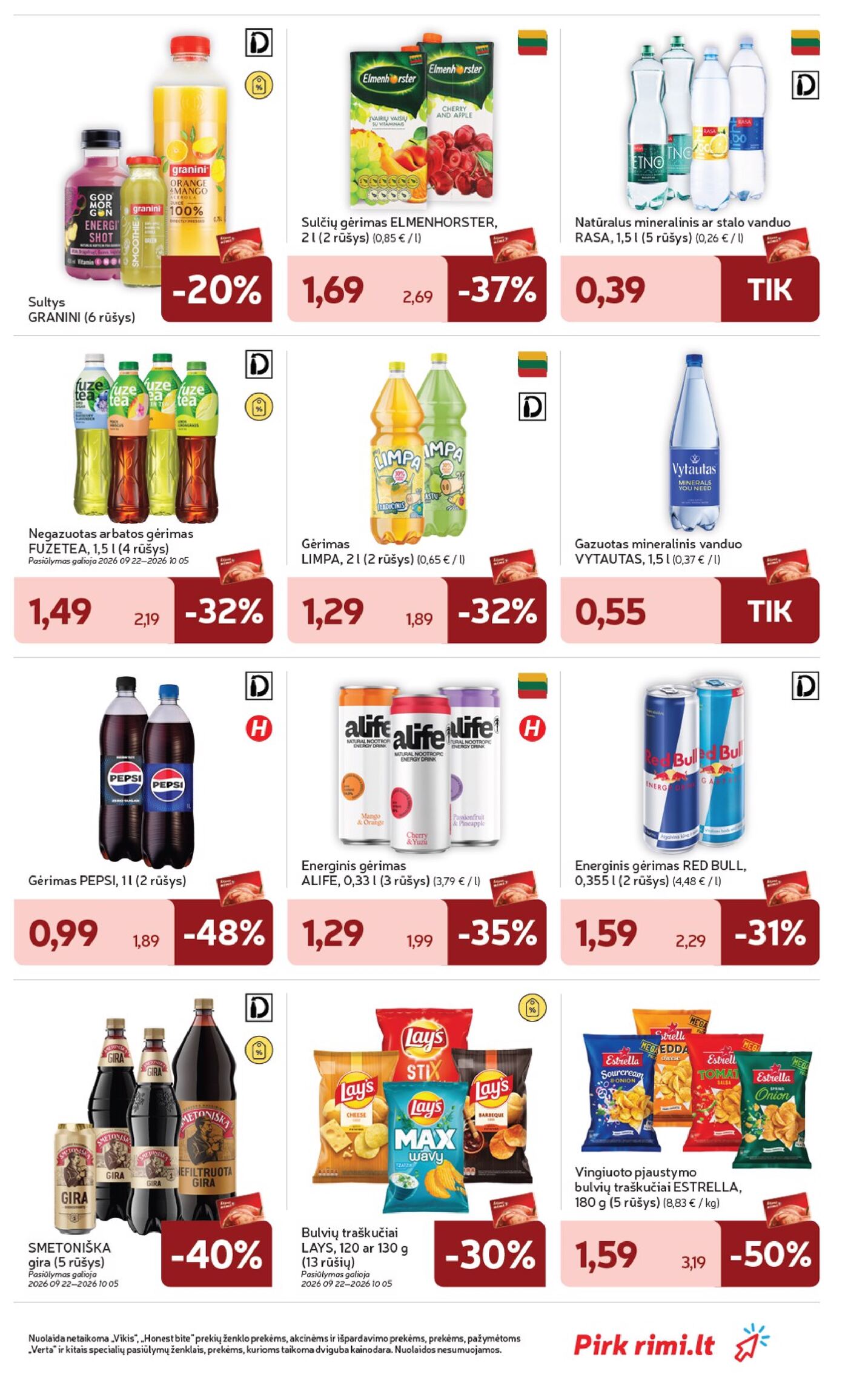 „Rimi“ savaitinis leidinys Nr. 39 (2026.09.22 - 2026.09.28) – 25 puslapis