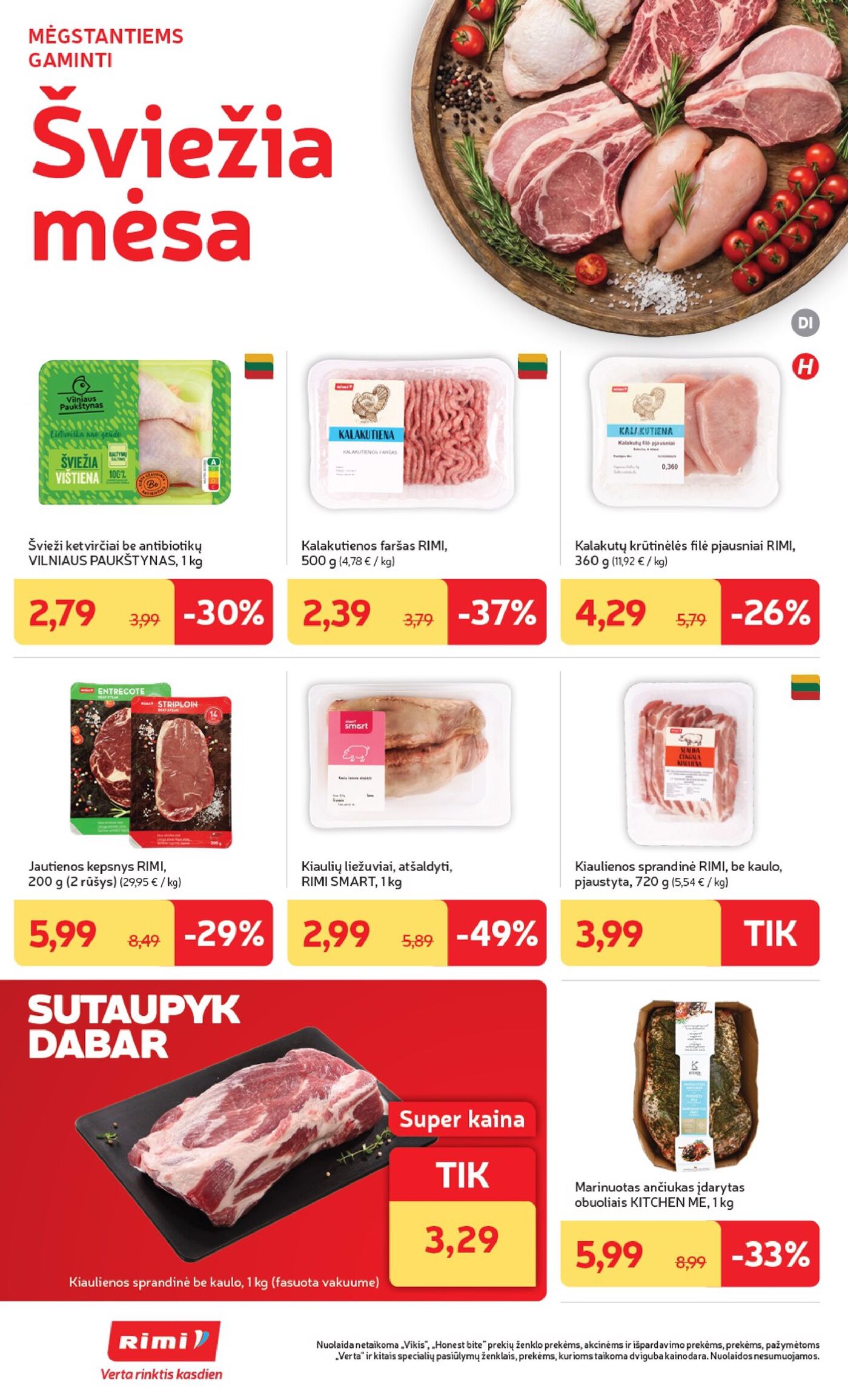 „Rimi“ savaitinis leidinys Nr. 39 (2026.09.22 - 2026.09.28) – 4 puslapis