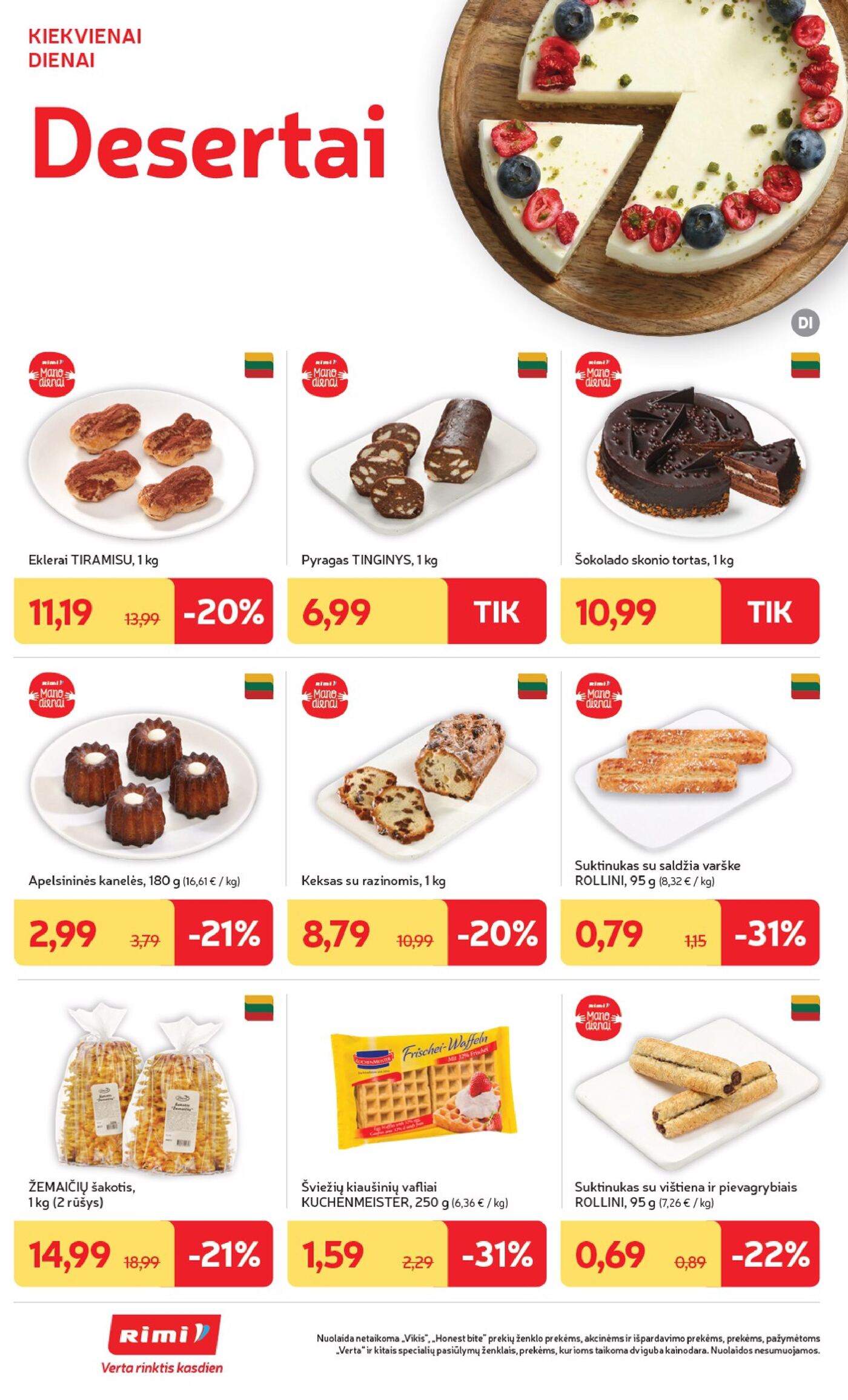 „Rimi“ savaitinis leidinys Nr. 39 (2026.09.22 - 2026.09.28) – 6 puslapis