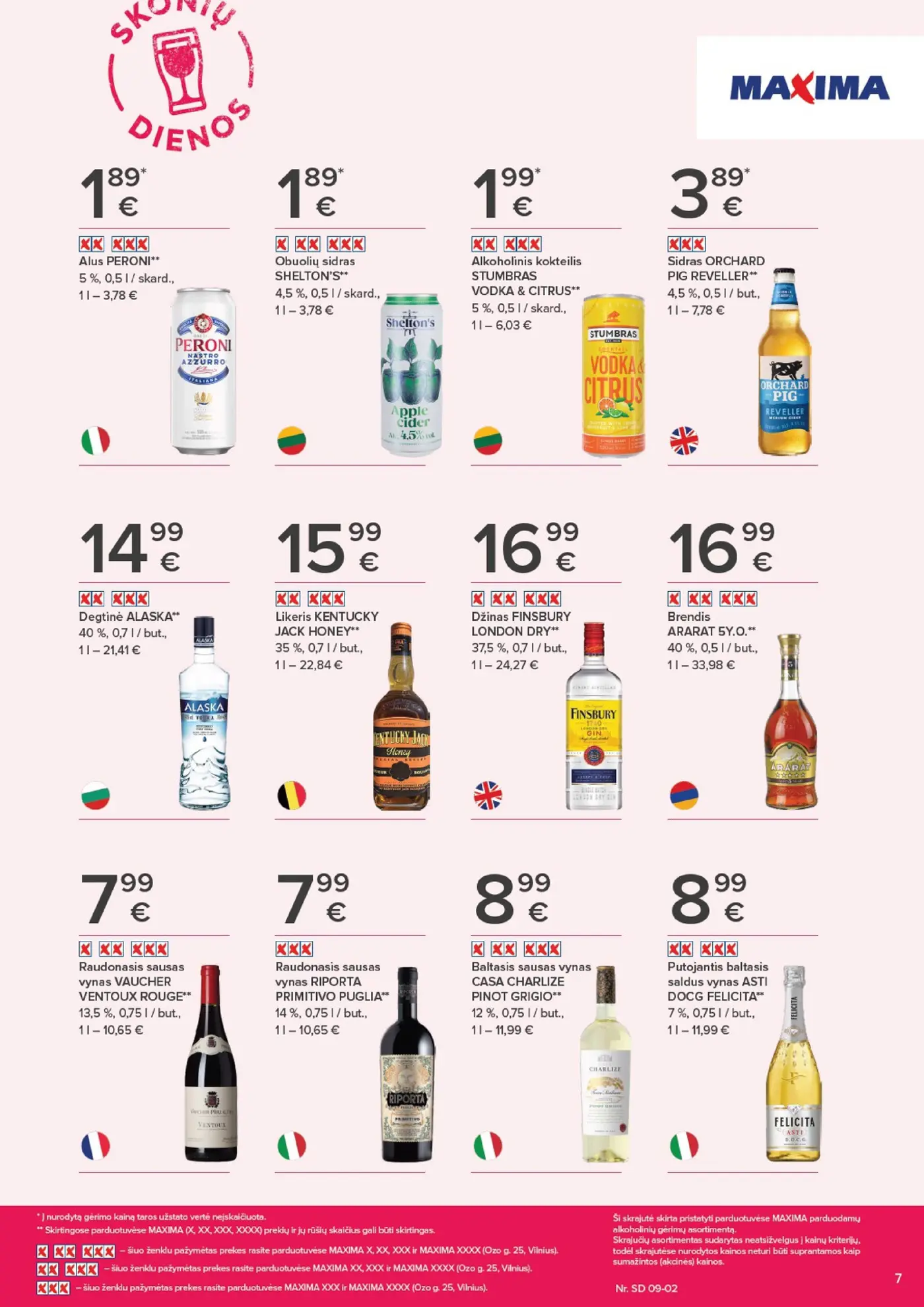 Naujas Maxima nuolaidų leidinys - MAXIMOS leidinys SKONIŲ DIENOS – 7 puslapis