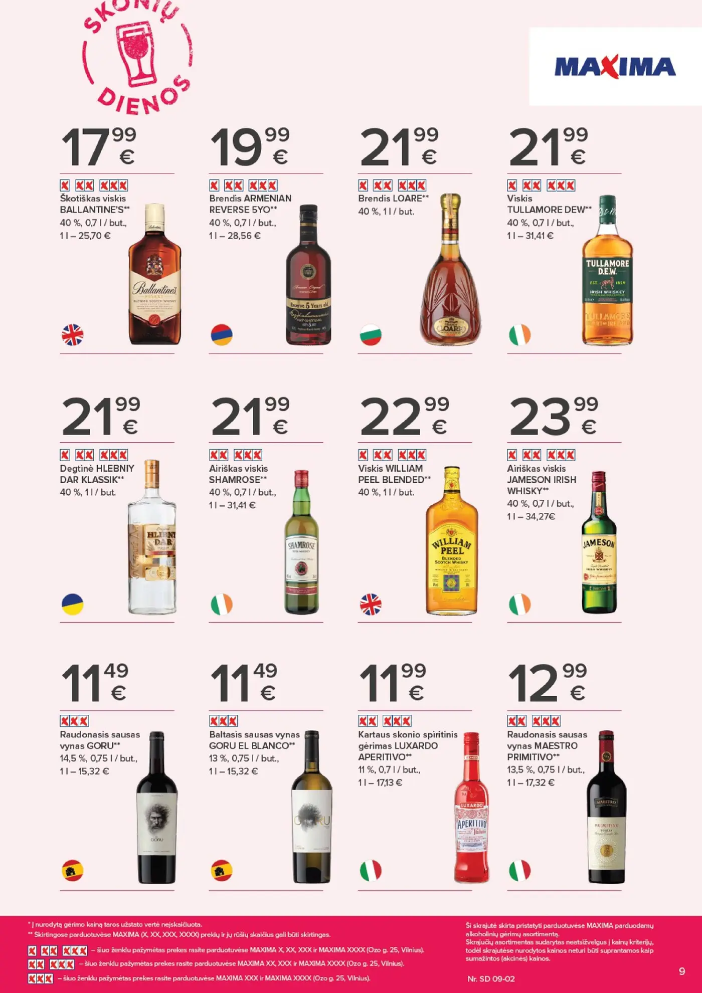 Naujas Maxima nuolaidų leidinys - MAXIMOS leidinys SKONIŲ DIENOS – 9 puslapis