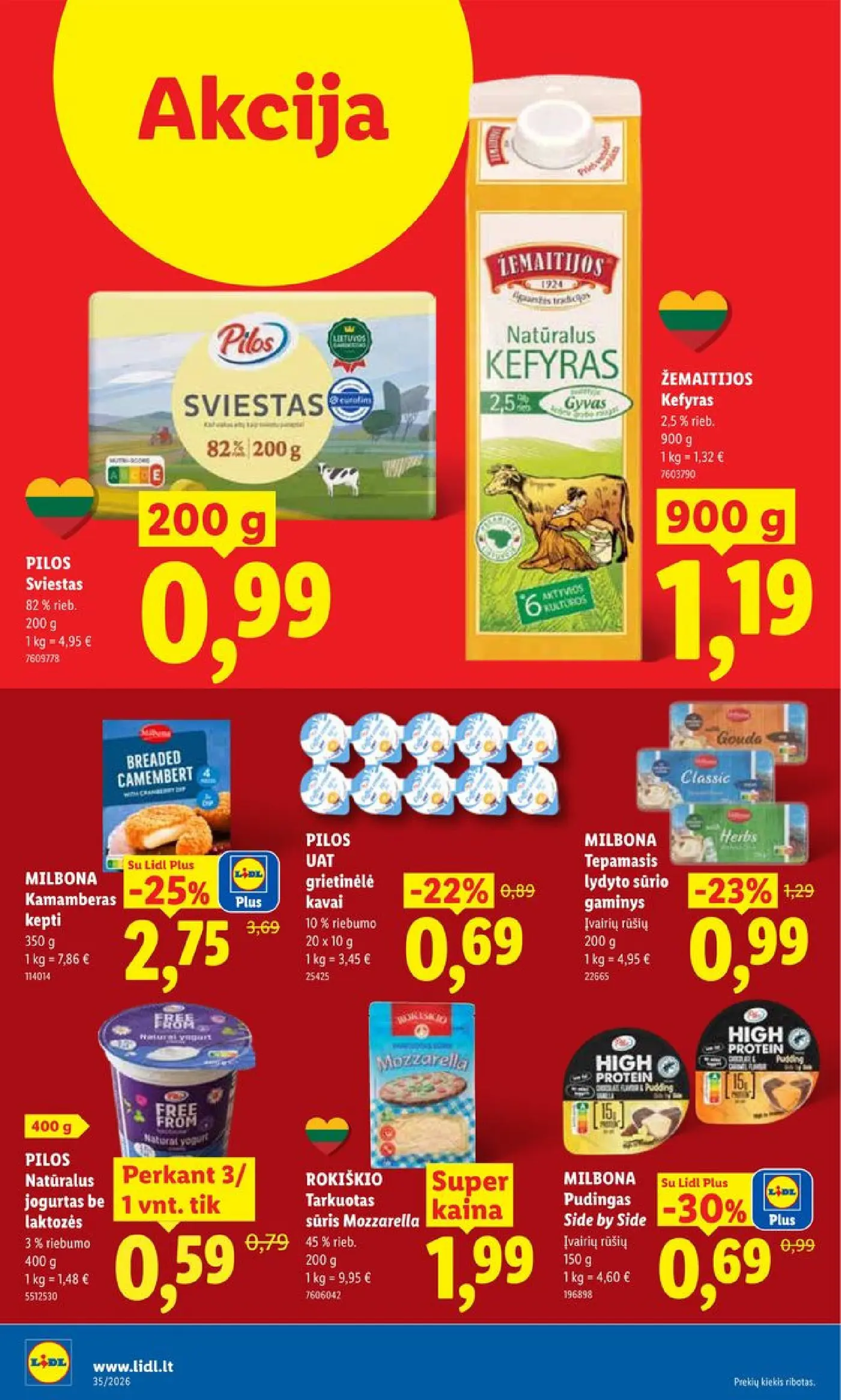 Naujas Lidl nuolaidų leidinys - MAISTO PREKIŲ PASIŪLYMAI Nr.35 – 30 puslapis