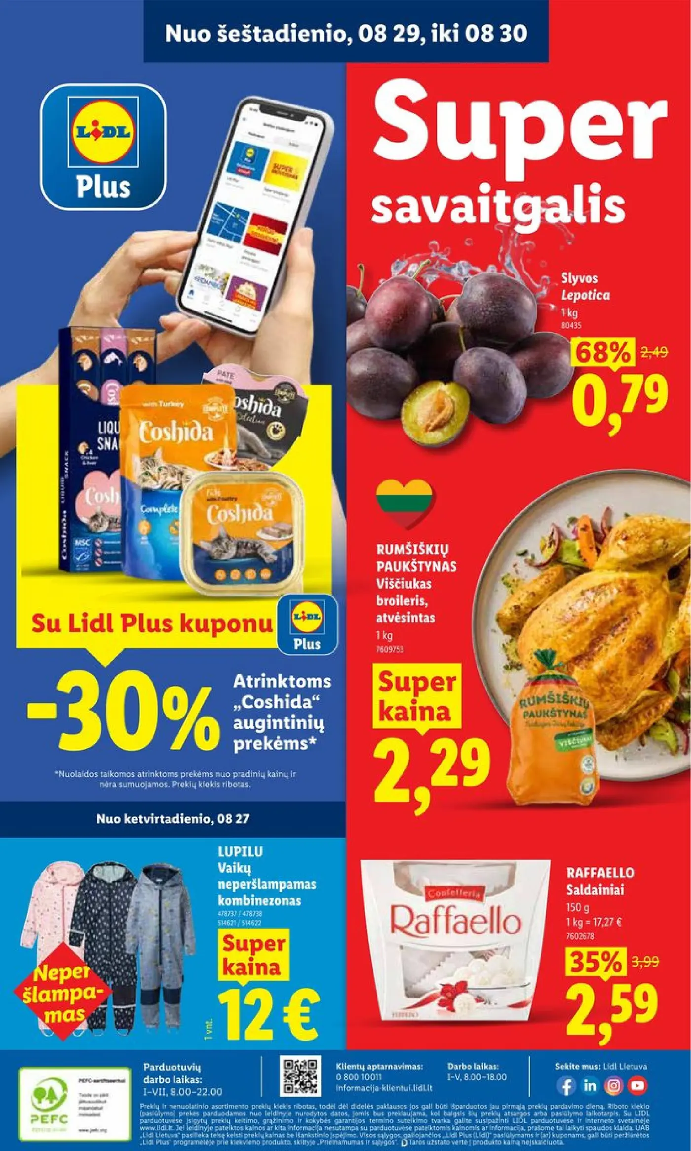 Naujas Lidl nuolaidų leidinys - MAISTO PREKIŲ PASIŪLYMAI Nr.35 – 38 puslapis