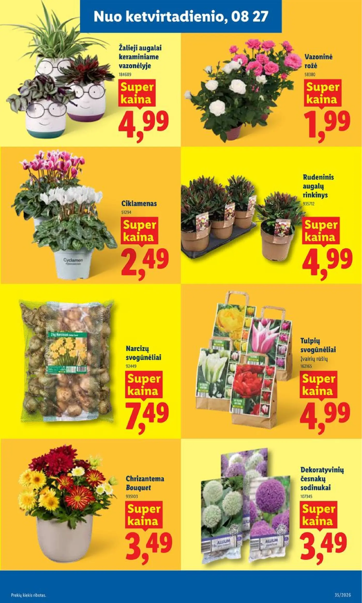 Naujas Lidl nuolaidų leidinys - MAISTO PREKIŲ PASIŪLYMAI Nr.35 – 5 puslapis