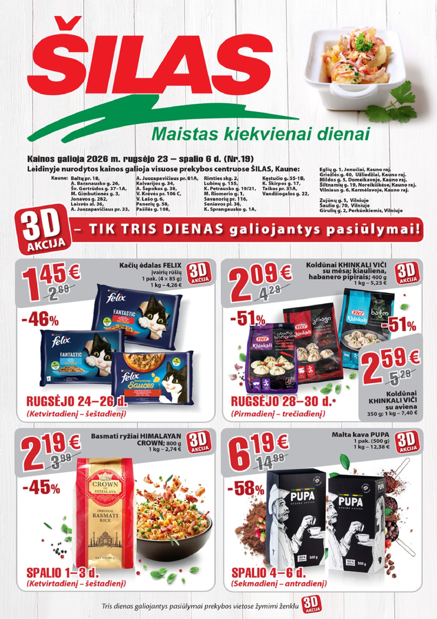 Šilas leidinys Nr. 19 – 1 puslapis