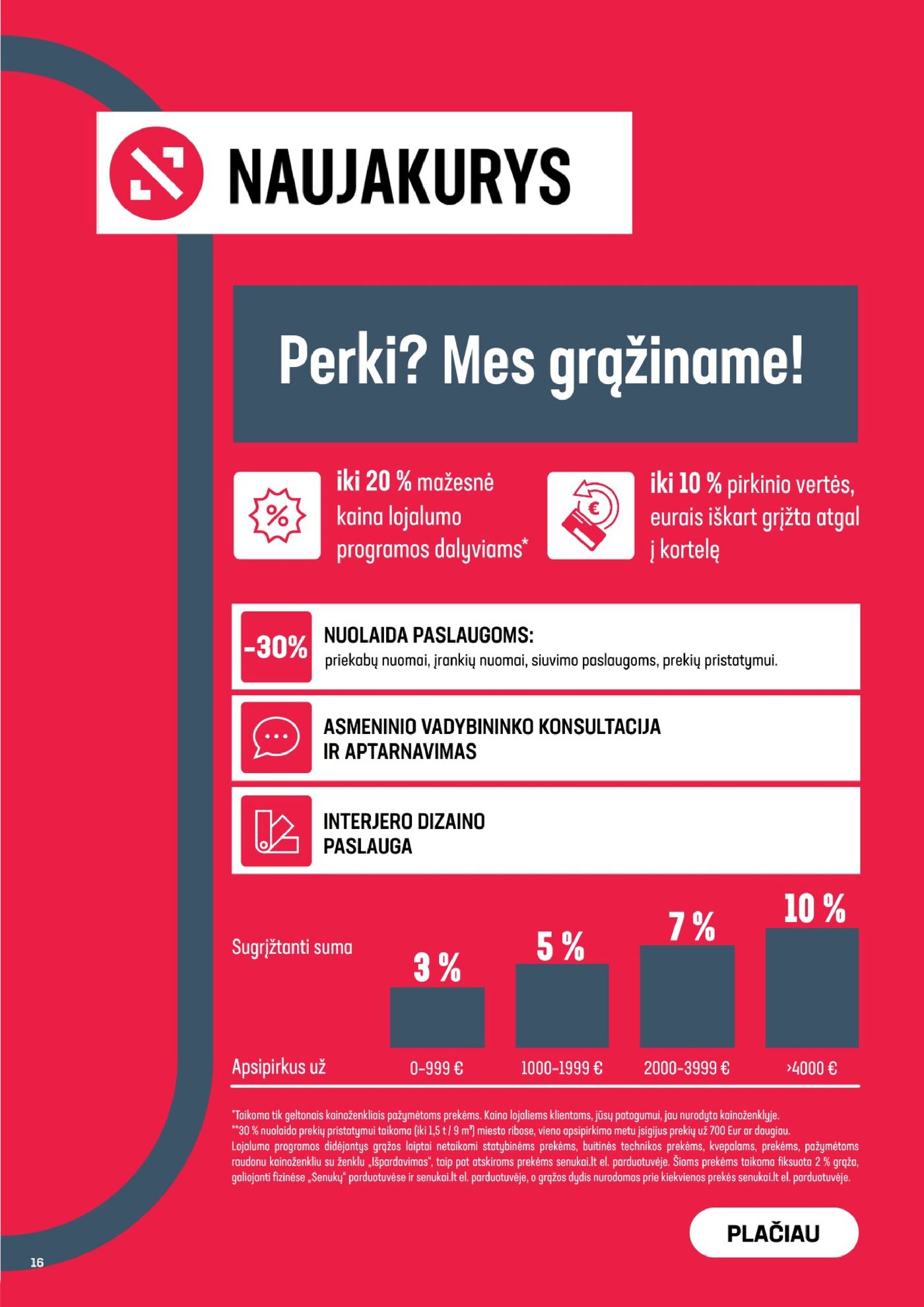 Naujas Senukai nuolaidų leidinys - Leidinys Nr. 32 – 16 puslapis