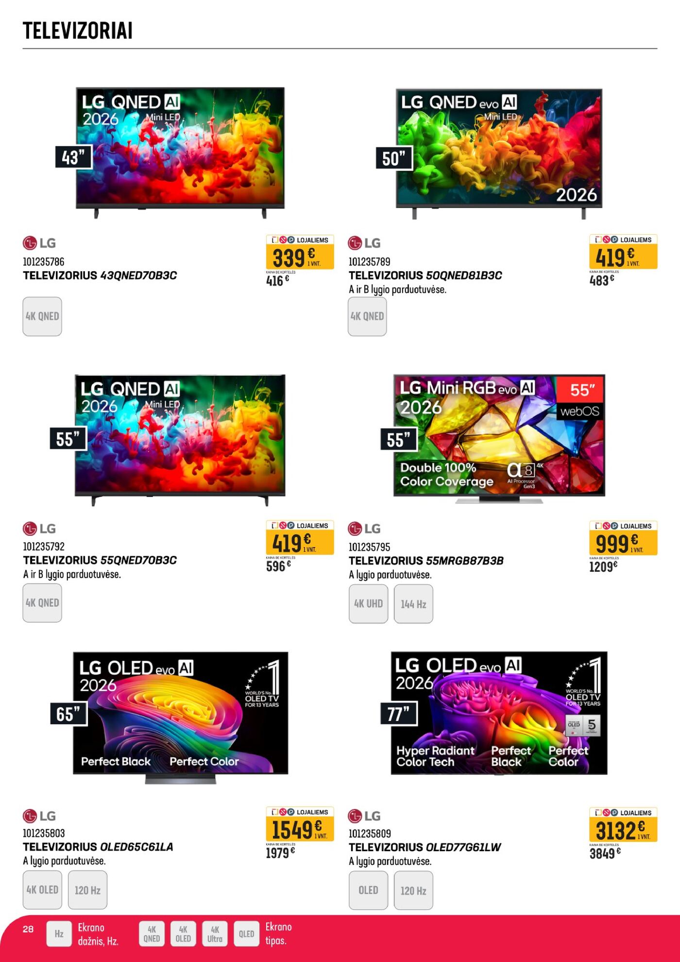 Naujas Senukai nuolaidų leidinys - Leidinys Nr. 32 – 28 puslapis