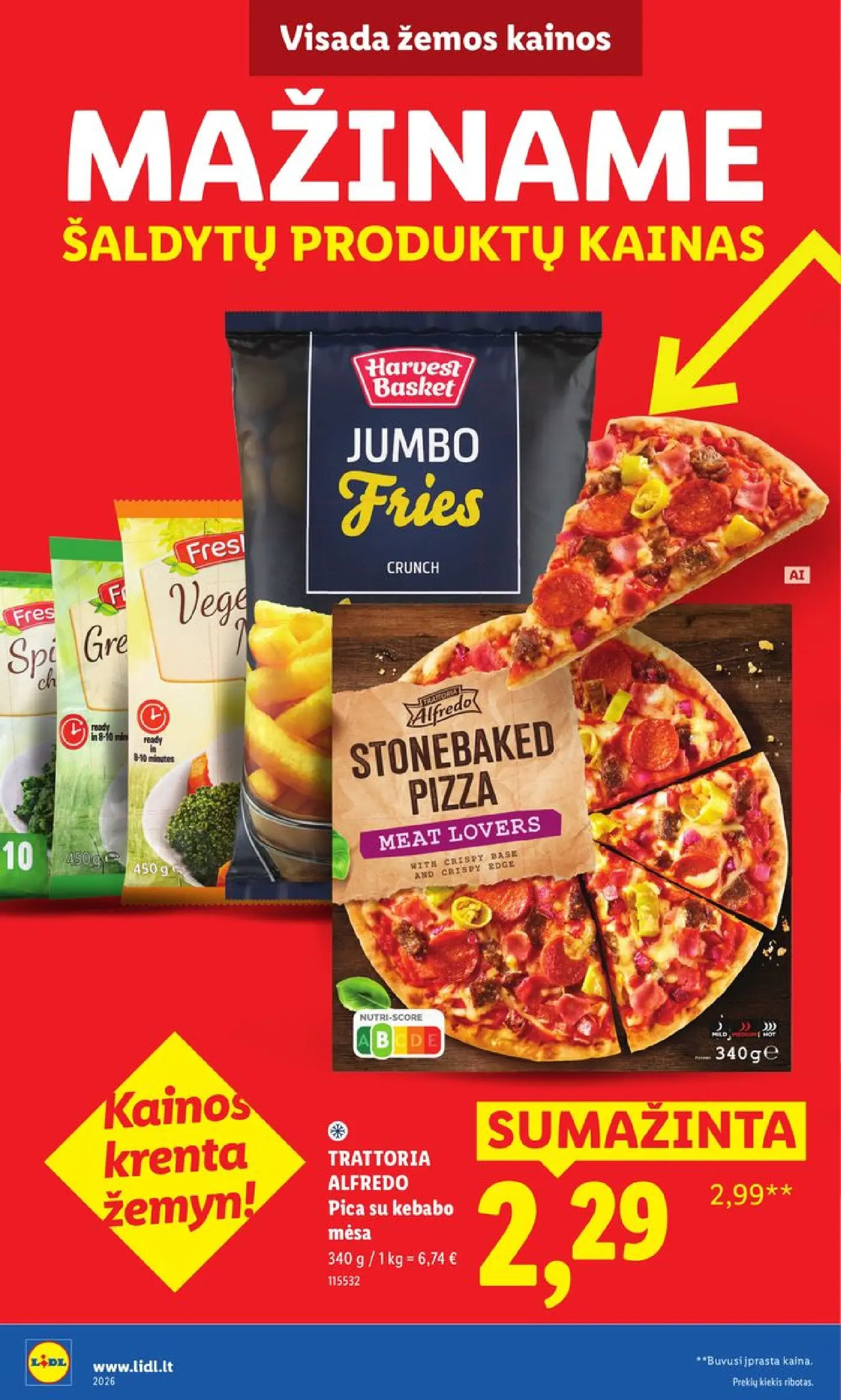 Naujas Lidl nuolaidų leidinys - Nr. 1 pažadas Jums Toliau mažiname produktų kainas.* – 10 puslapis