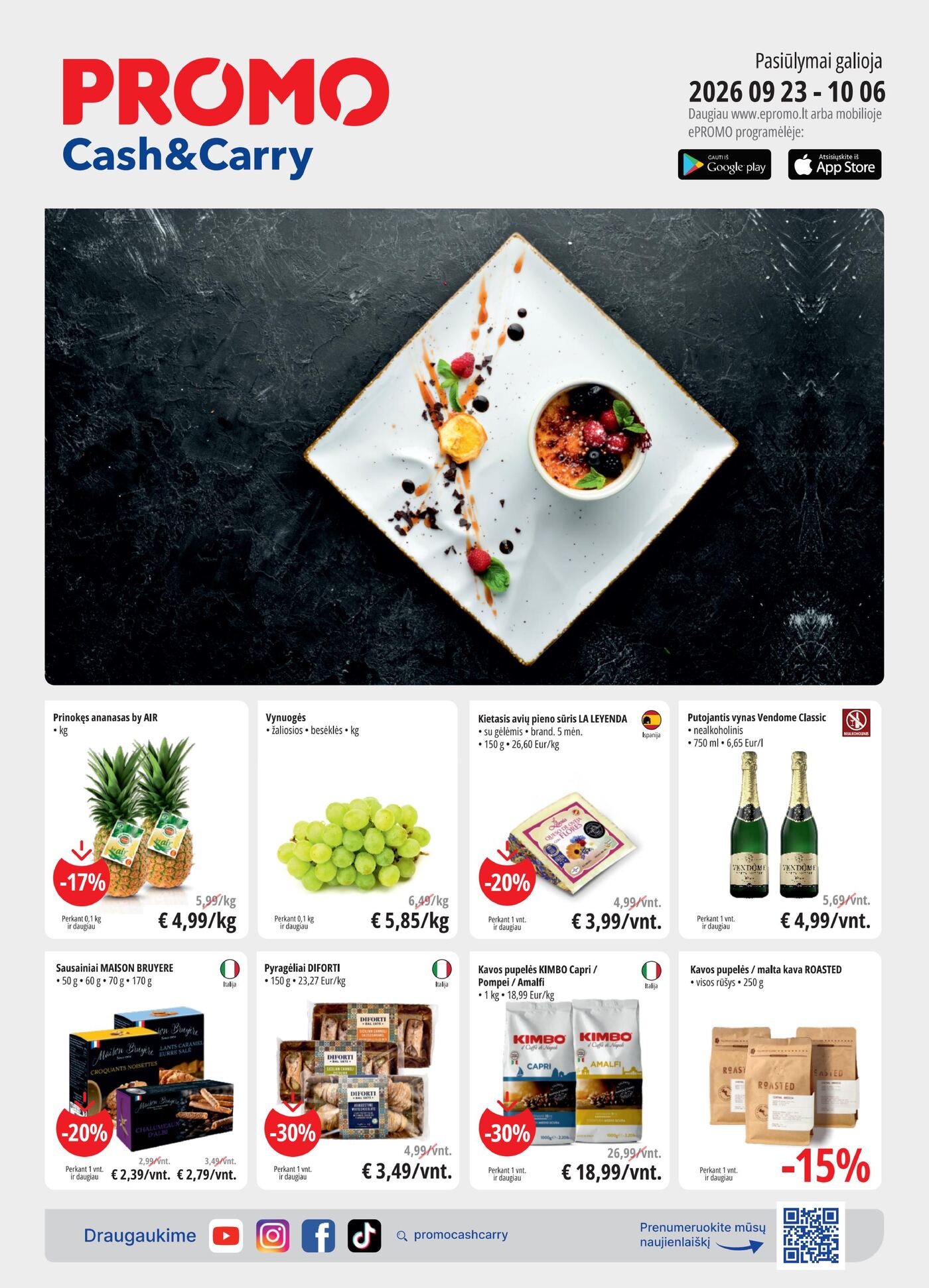 PROMO Cash&Carry pasiūlymai – 1 puslapis