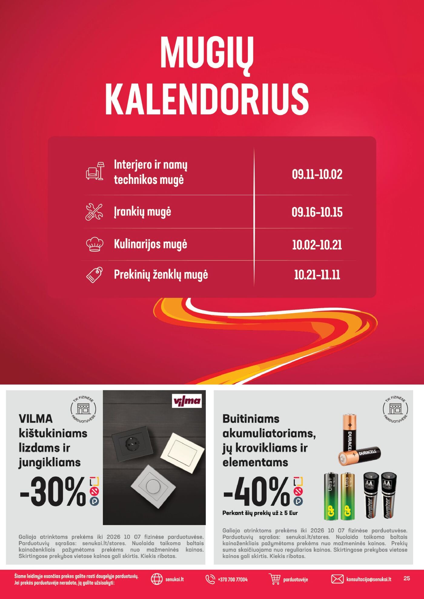 Naujas Senukai nuolaidų leidinys - Leidinys Nr. 33 – 25 puslapis