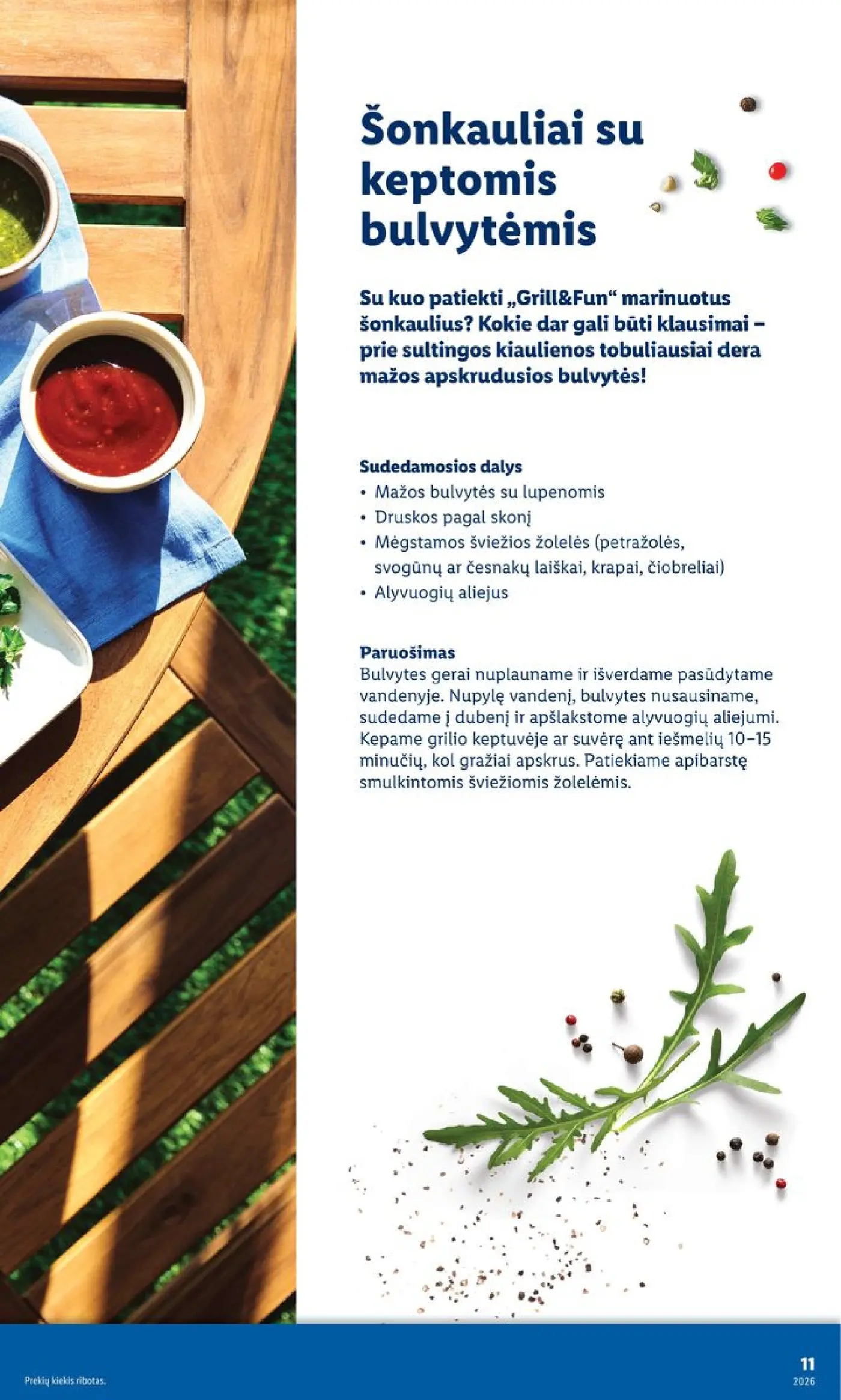 Naujas Lidl nuolaidų leidinys - Grilio katalogas Nuo pirmadienio, 04 06 Nr.15 – 11 puslapis