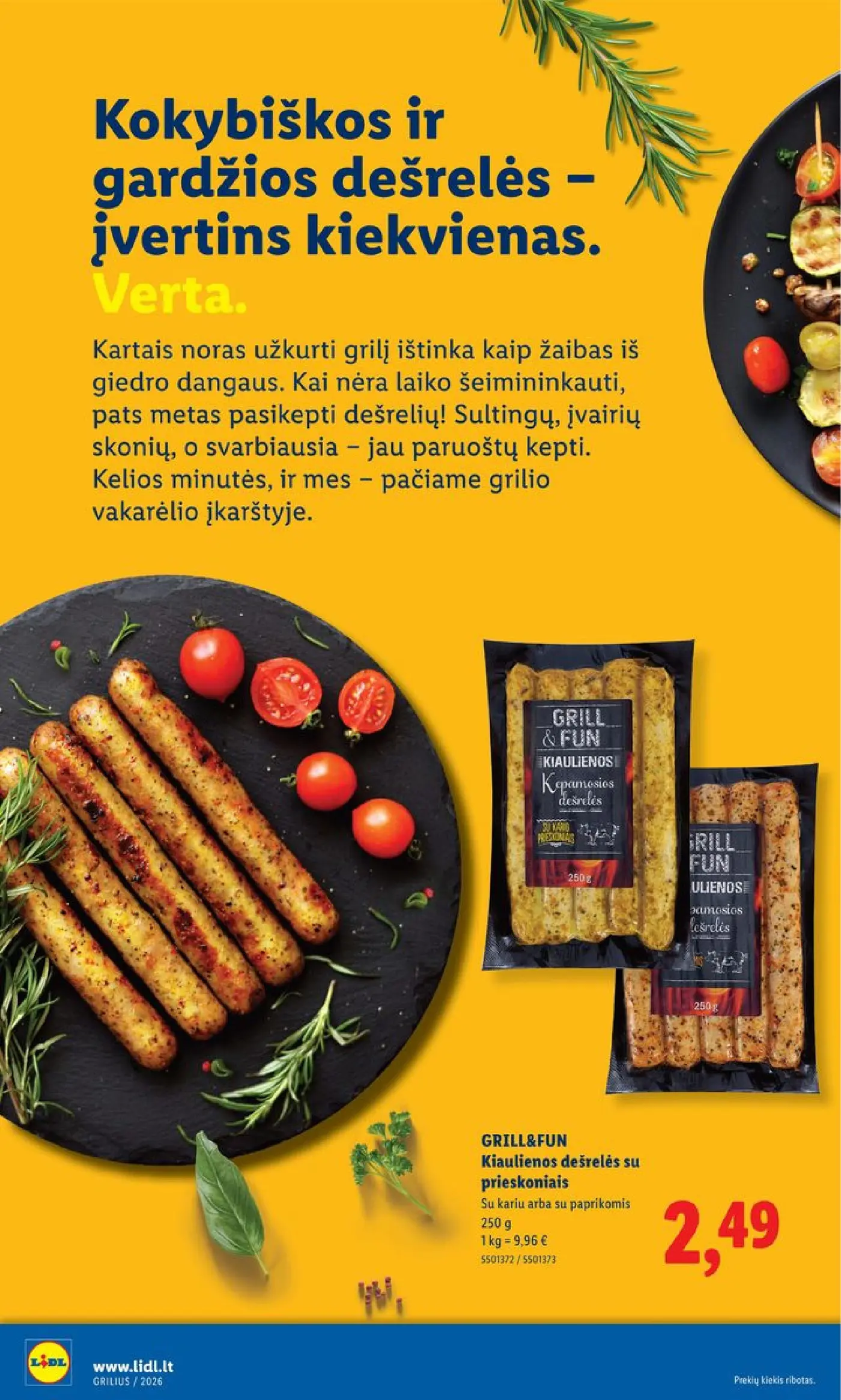Naujas Lidl nuolaidų leidinys - Grilio katalogas Nuo pirmadienio, 04 06 Nr.15 – 18 puslapis