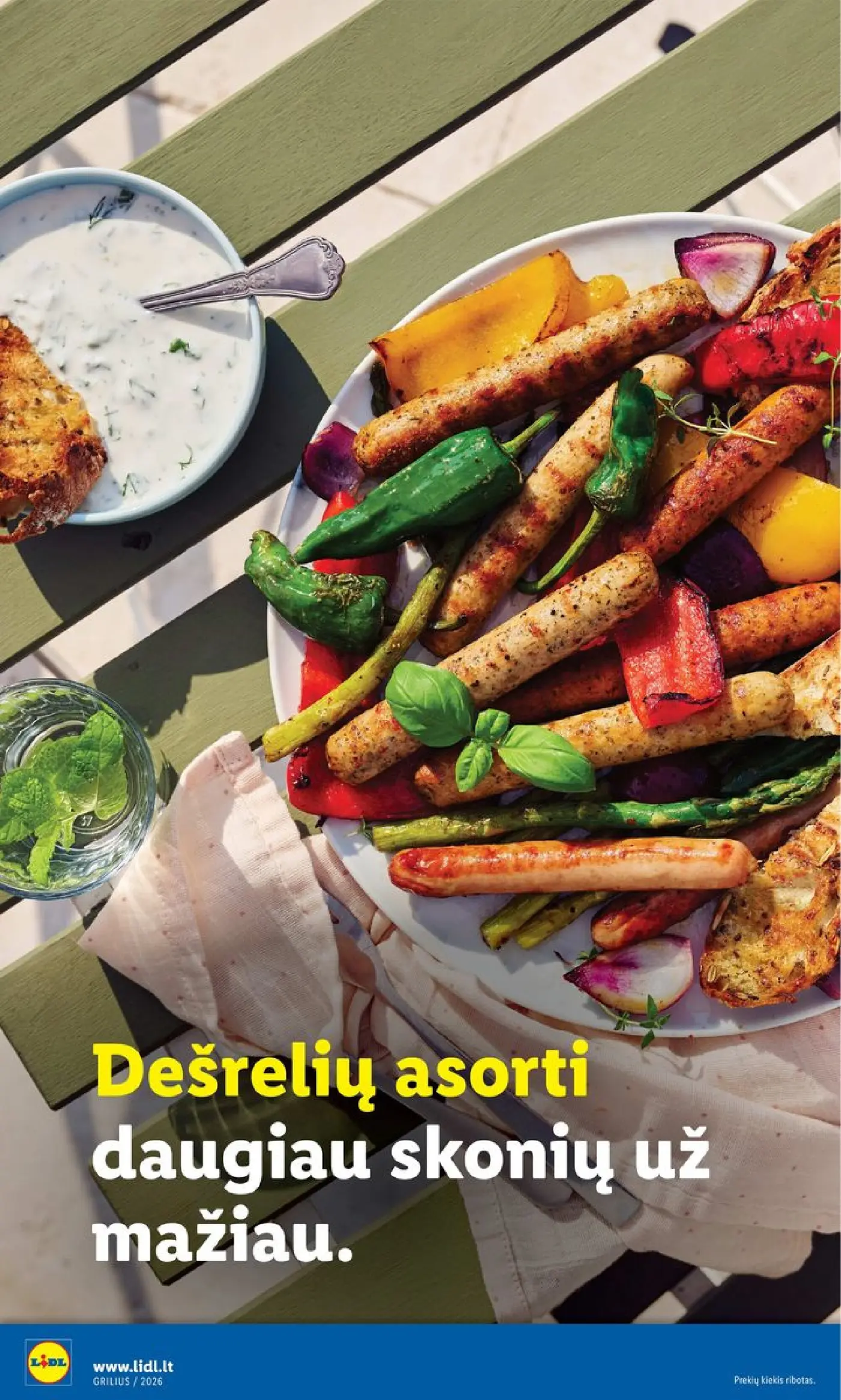 Naujas Lidl nuolaidų leidinys - Grilio katalogas Nuo pirmadienio, 04 06 Nr.15 – 20 puslapis