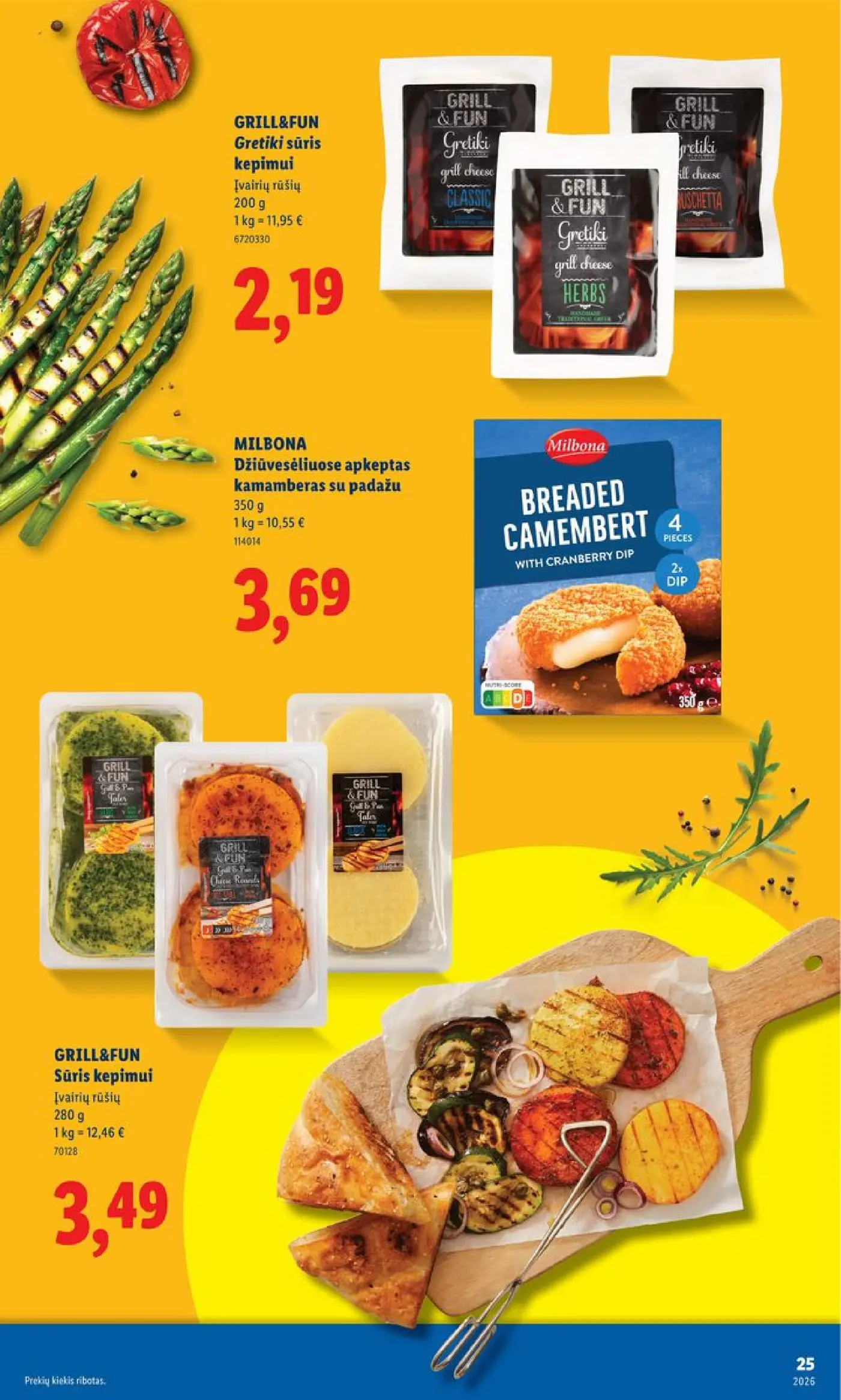Naujas Lidl nuolaidų leidinys - Grilio katalogas Nuo pirmadienio, 04 06 Nr.15 – 25 puslapis