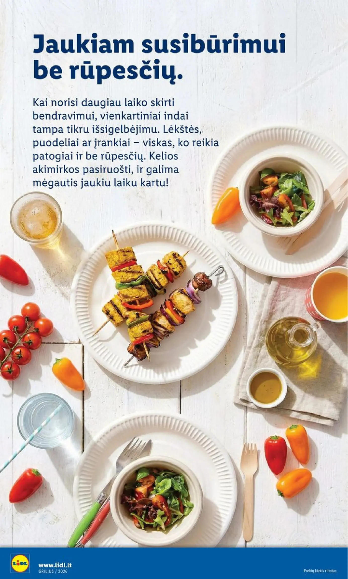 Naujas Lidl nuolaidų leidinys - Grilio katalogas Nuo pirmadienio, 04 06 Nr.15 – 36 puslapis