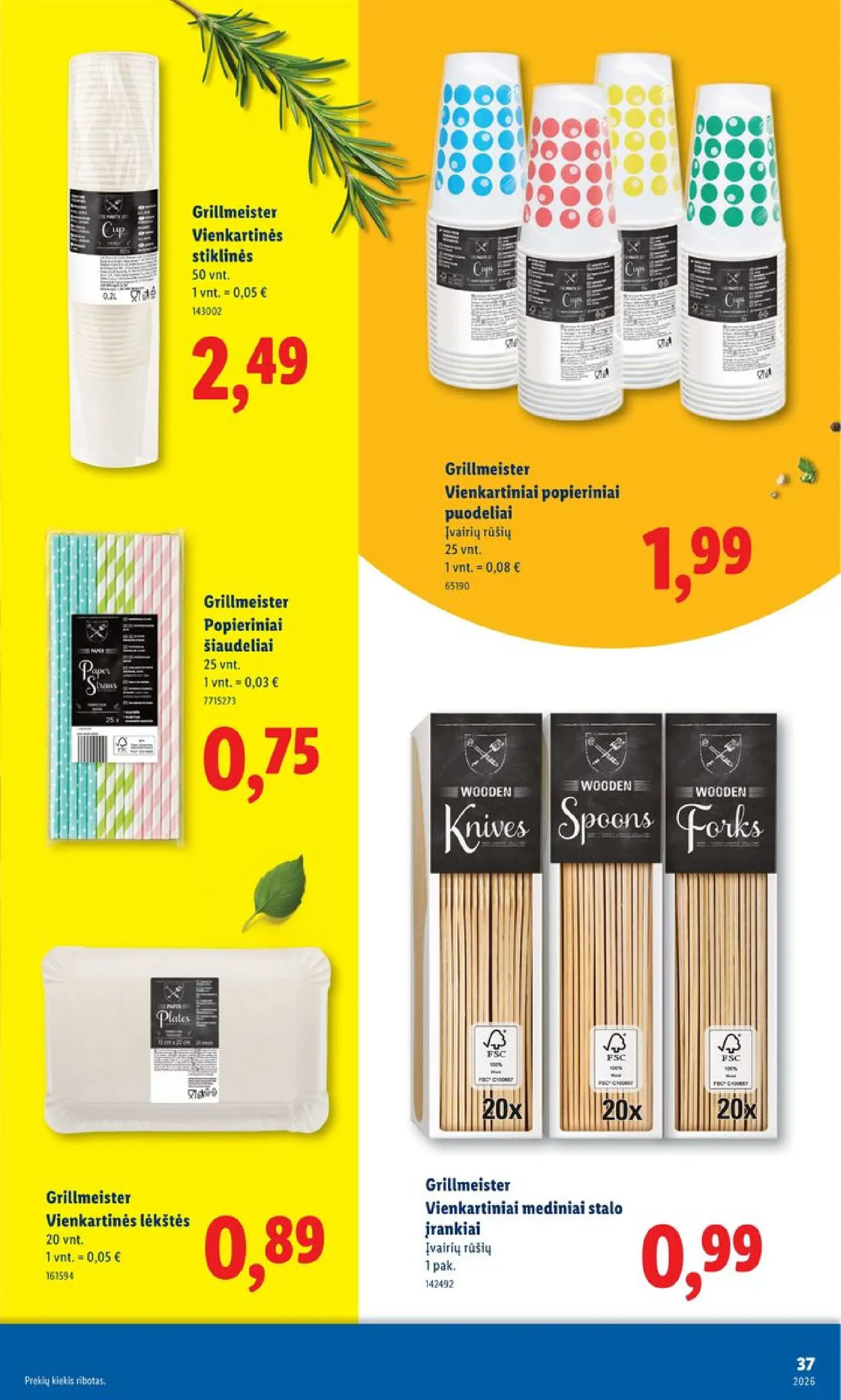 Naujas Lidl nuolaidų leidinys - Grilio katalogas Nuo pirmadienio, 04 06 Nr.15 – 37 puslapis