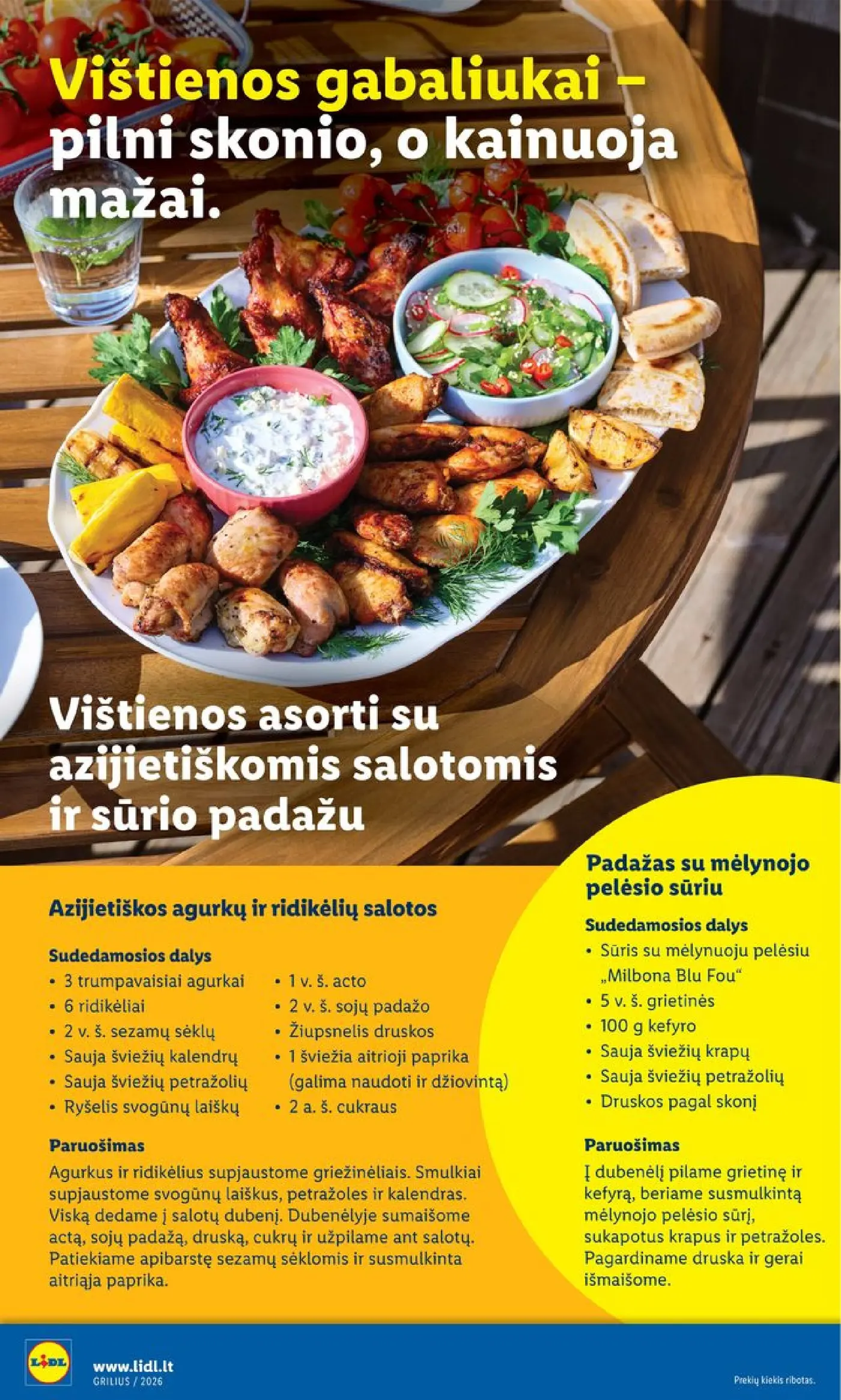 Naujas Lidl nuolaidų leidinys - Grilio katalogas Nuo pirmadienio, 04 06 Nr.15 – 6 puslapis
