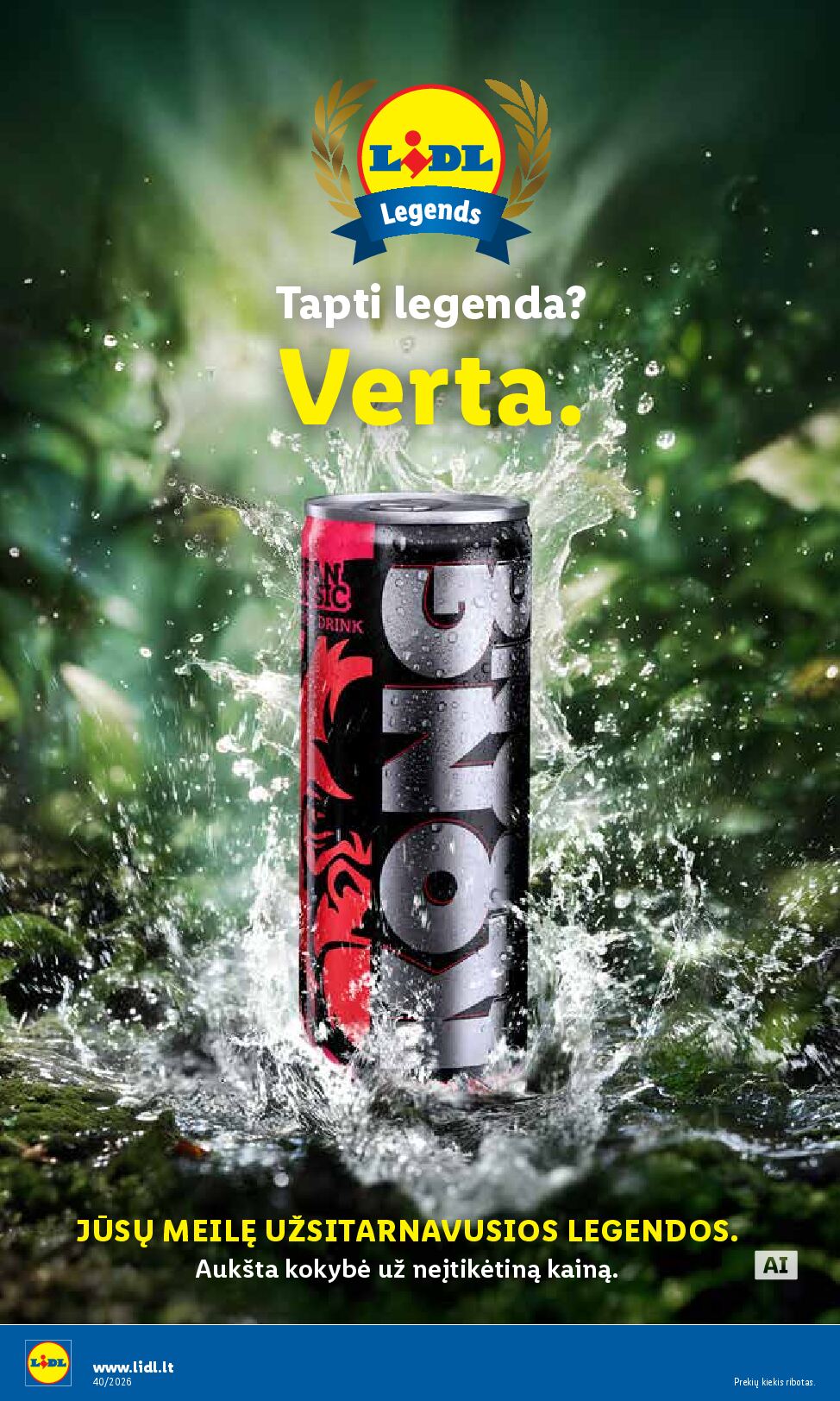 Naujas Lidl nuolaidų leidinys - MAISTO PREKIŲ PASIŪLYMAI Nr.40 – 44 puslapis