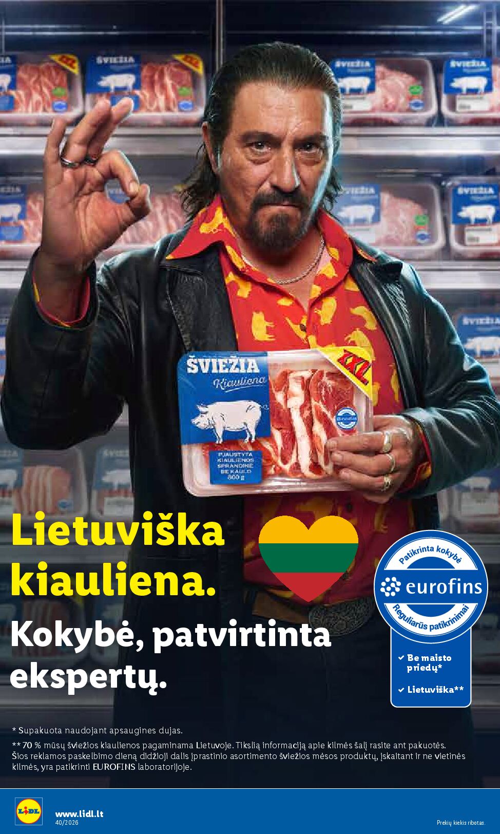 Naujas Lidl nuolaidų leidinys - MAISTO PREKIŲ PASIŪLYMAI Nr.40 – 6 puslapis