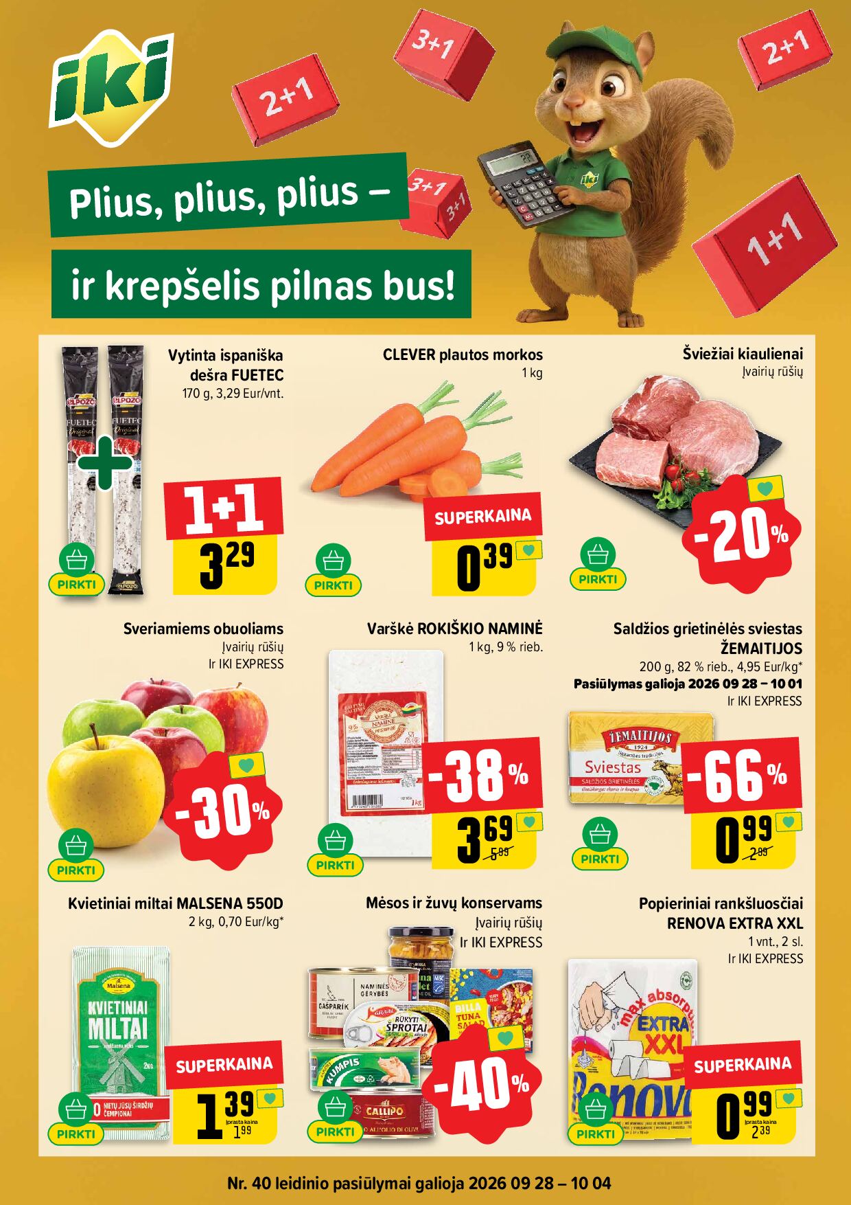 IKI Kainų leidinys Nr. 40 – 1 puslapis