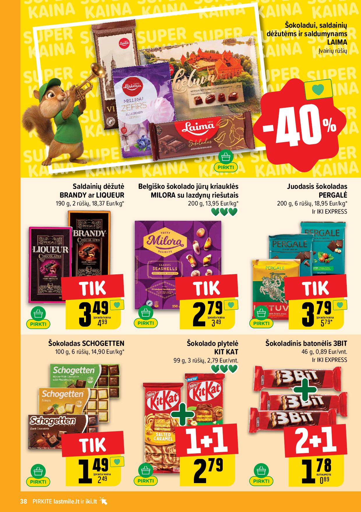 IKI Kainų leidinys Nr. 40 – 38 puslapis