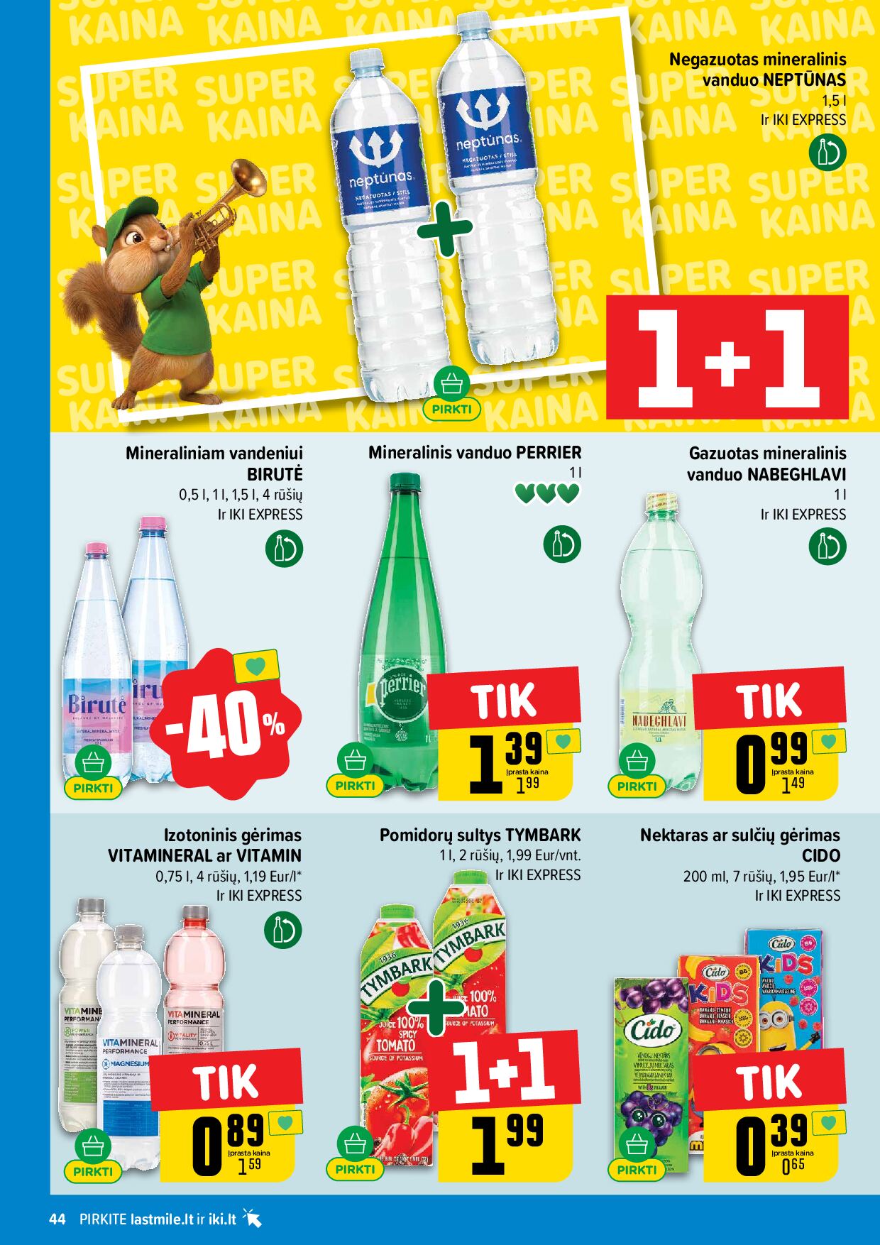 IKI Kainų leidinys Nr. 40 – 44 puslapis