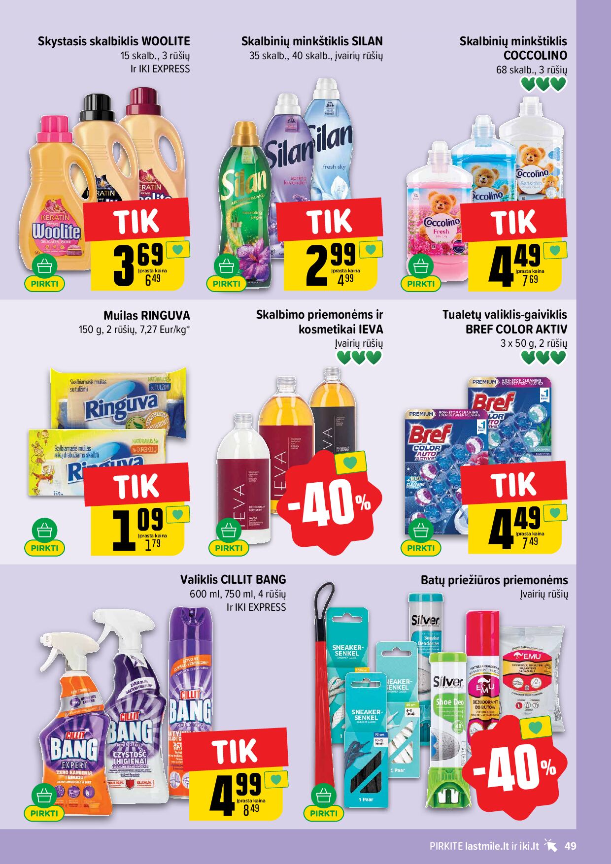 IKI Kainų leidinys Nr. 40 – 49 puslapis