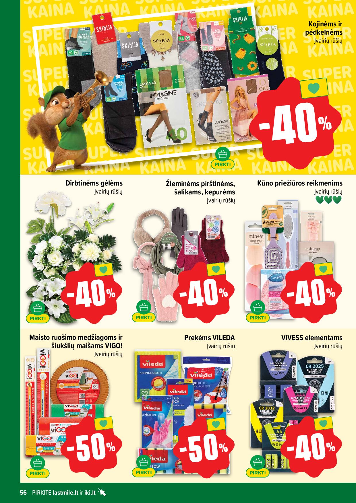 IKI Kainų leidinys Nr. 40 – 56 puslapis