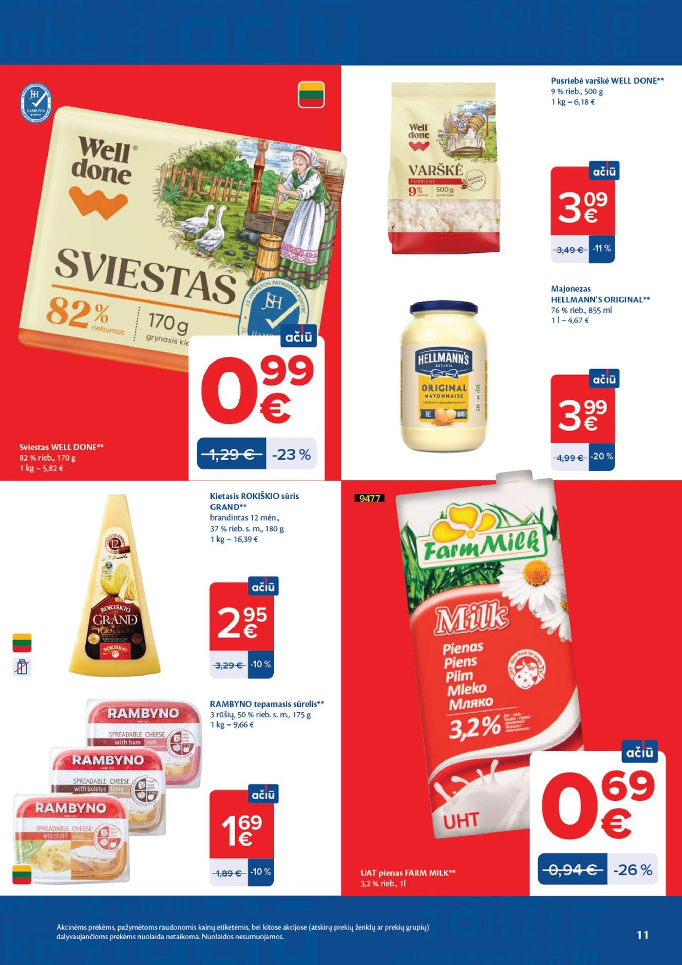 Naujas Maxima nuolaidų leidinys - AČIŪ savaitinis leidinys Nr. 40 – 11 puslapis