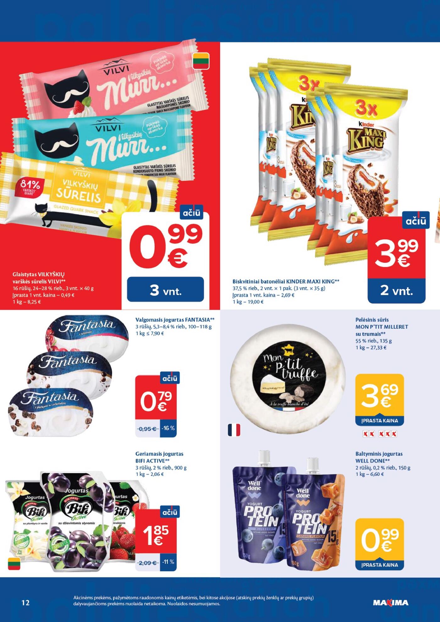 Naujas Maxima nuolaidų leidinys - AČIŪ savaitinis leidinys Nr. 40 – 12 puslapis