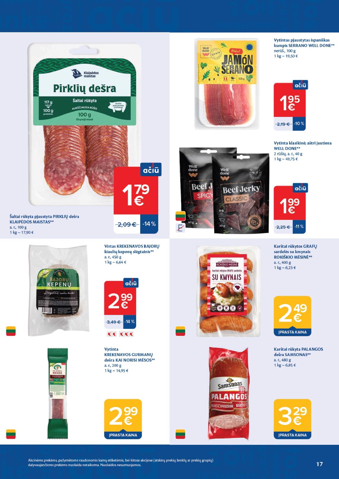 Naujas Maxima nuolaidų leidinys - AČIŪ savaitinis leidinys Nr. 40 – 17 puslapis
