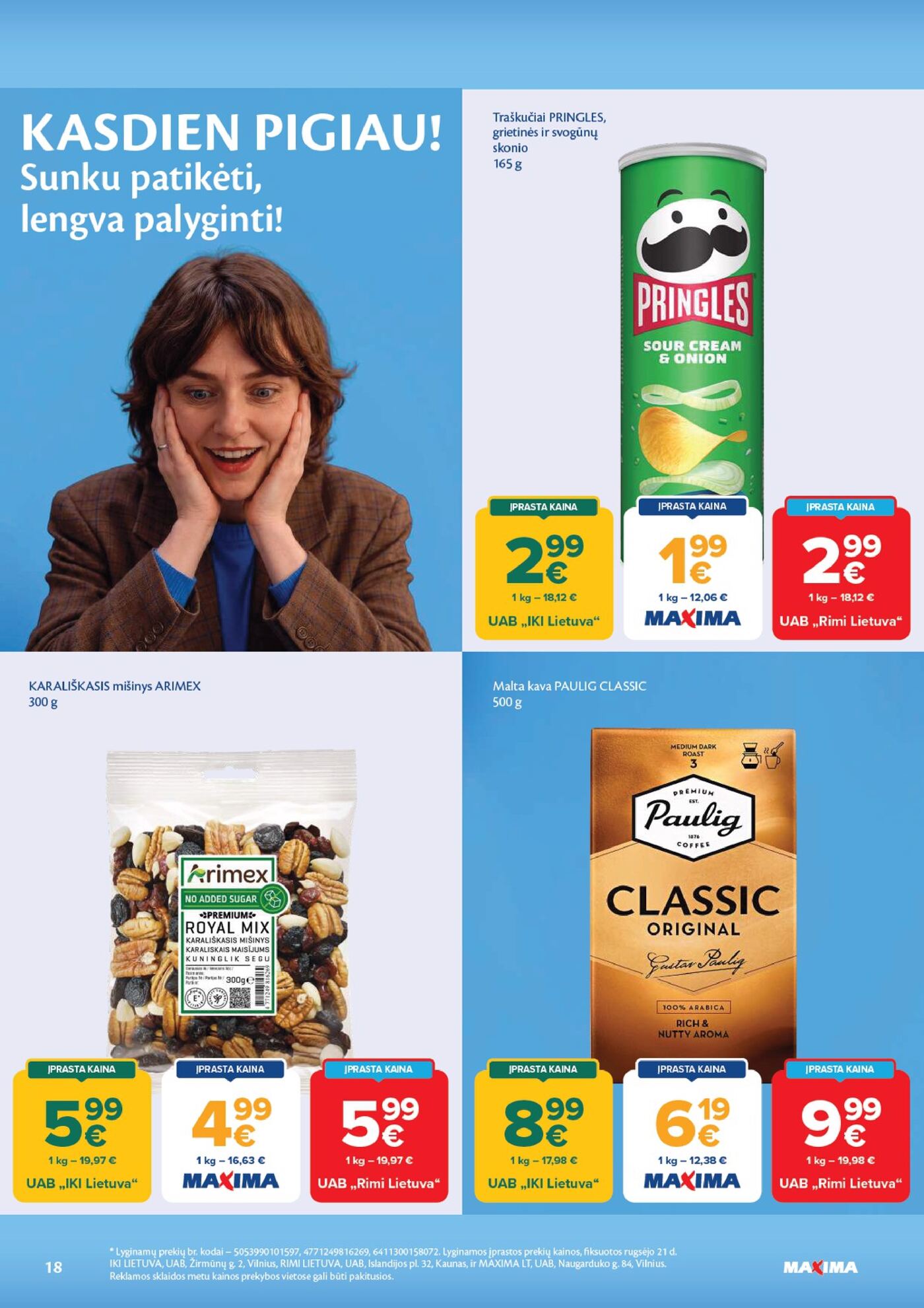 Naujas Maxima nuolaidų leidinys - AČIŪ savaitinis leidinys Nr. 40 – 18 puslapis