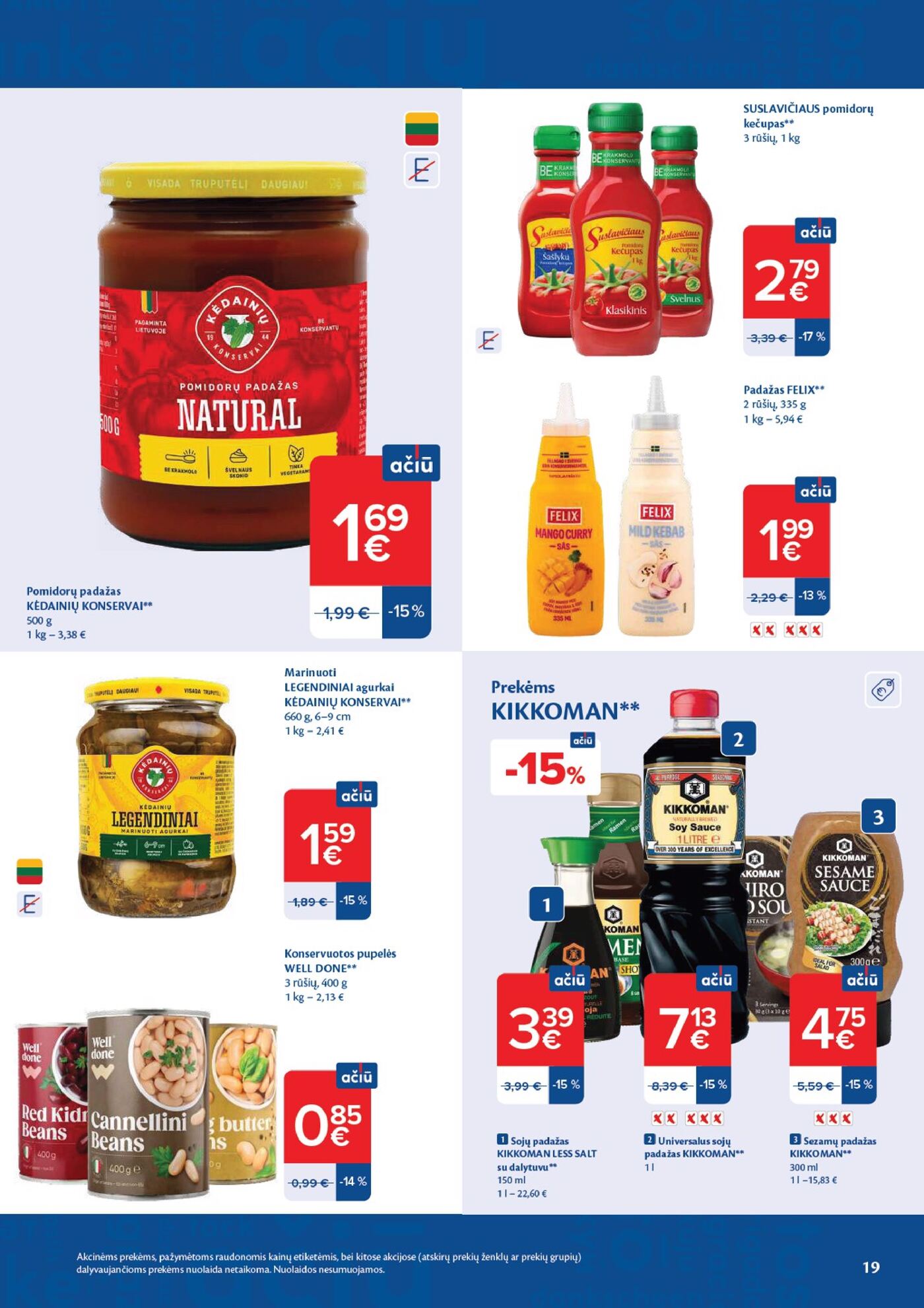 Naujas Maxima nuolaidų leidinys - AČIŪ savaitinis leidinys Nr. 40 – 19 puslapis