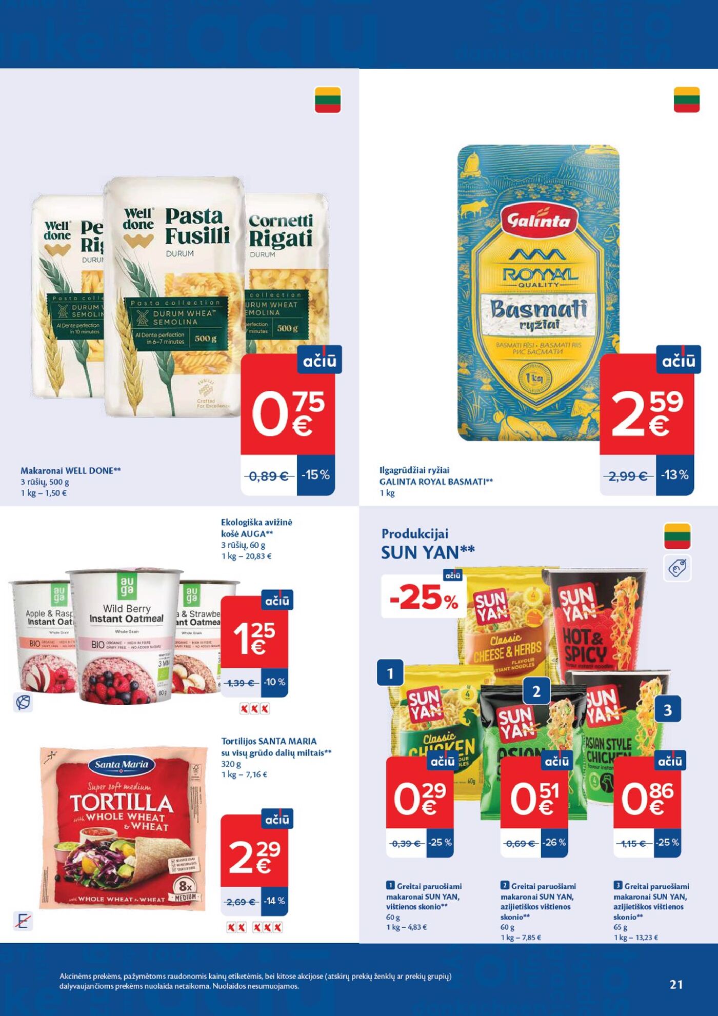 Naujas Maxima nuolaidų leidinys - AČIŪ savaitinis leidinys Nr. 40 – 21 puslapis