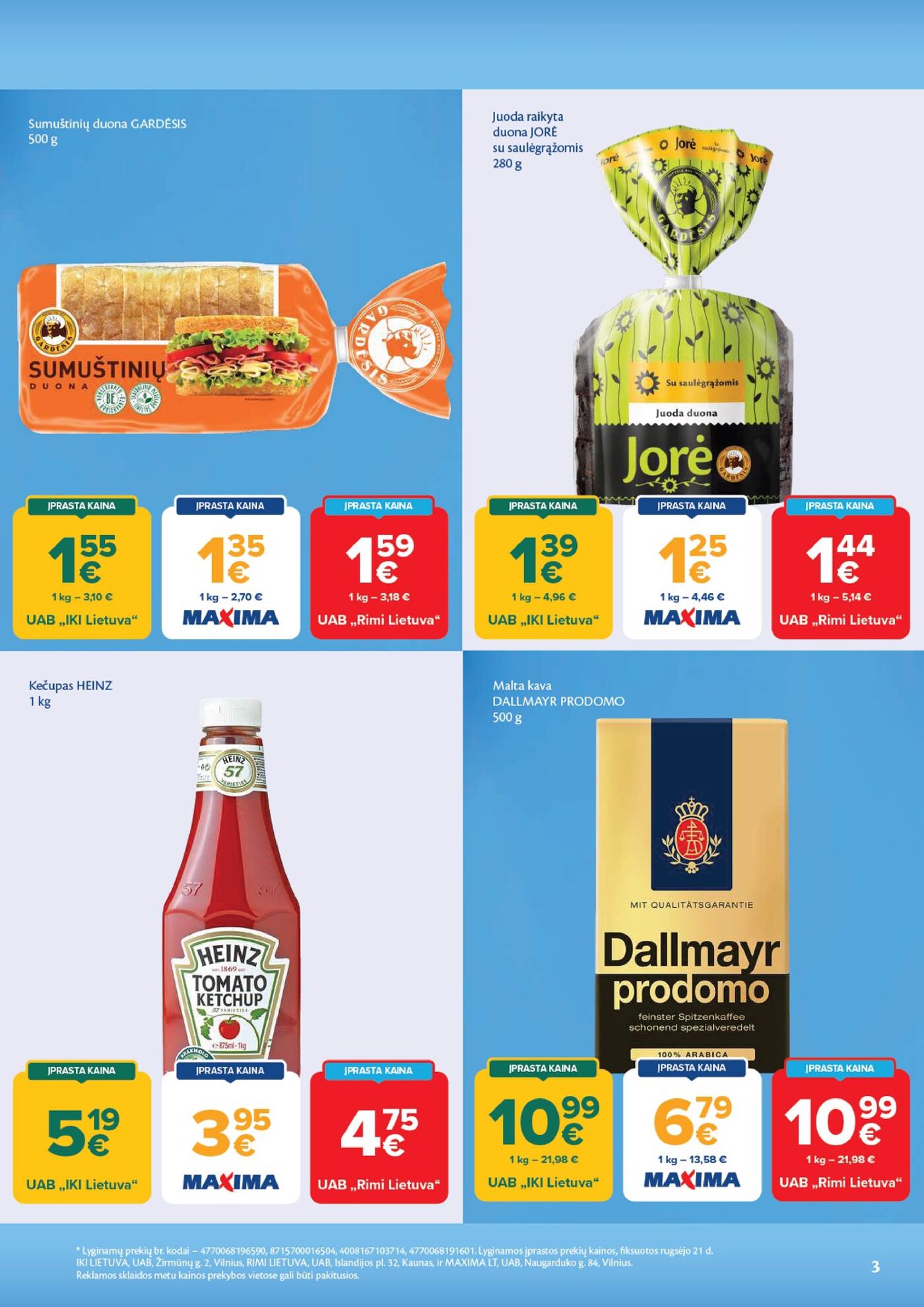 Naujas Maxima nuolaidų leidinys - AČIŪ savaitinis leidinys Nr. 40 – 3 puslapis