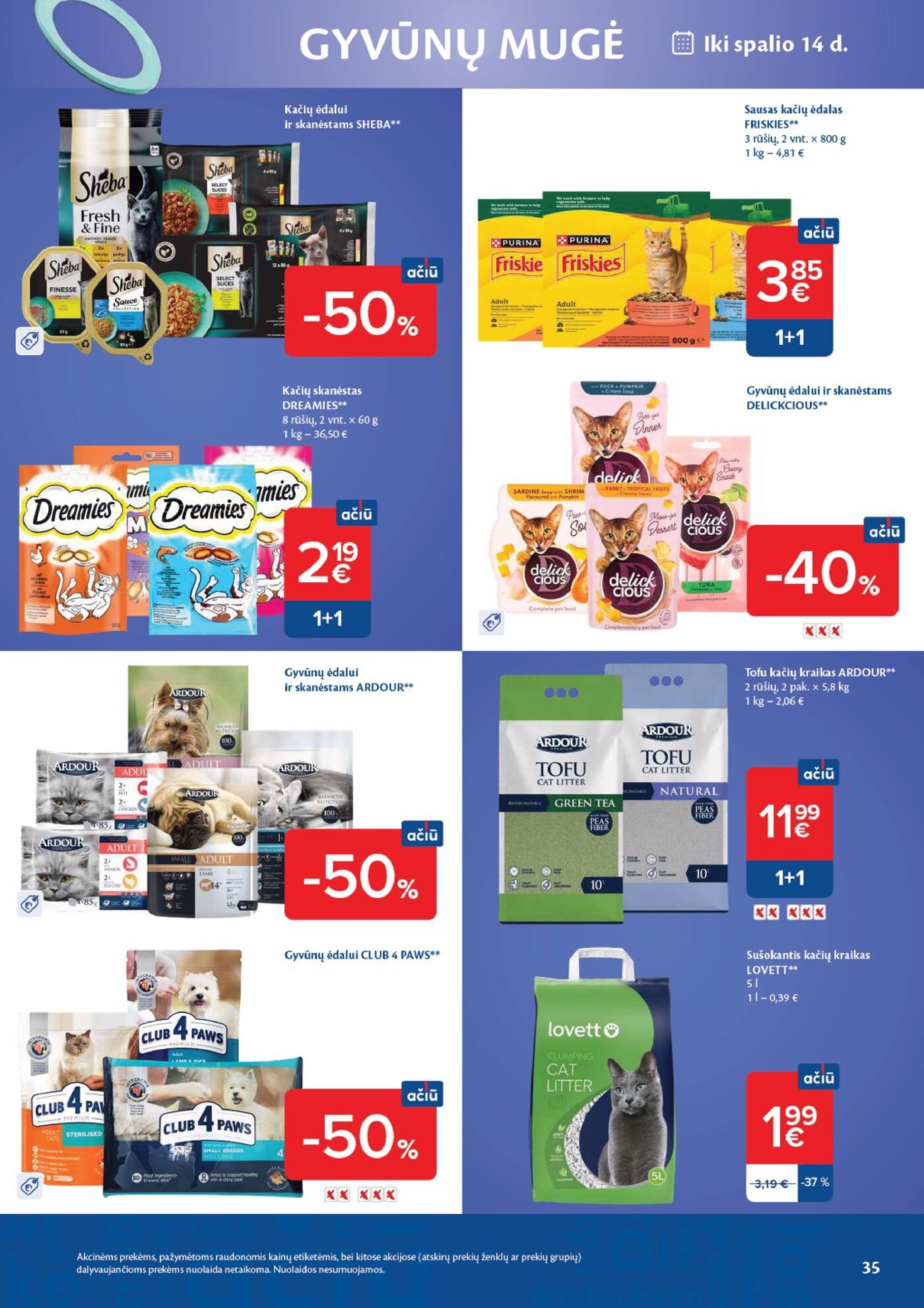 Naujas Maxima nuolaidų leidinys - AČIŪ savaitinis leidinys Nr. 40 – 35 puslapis