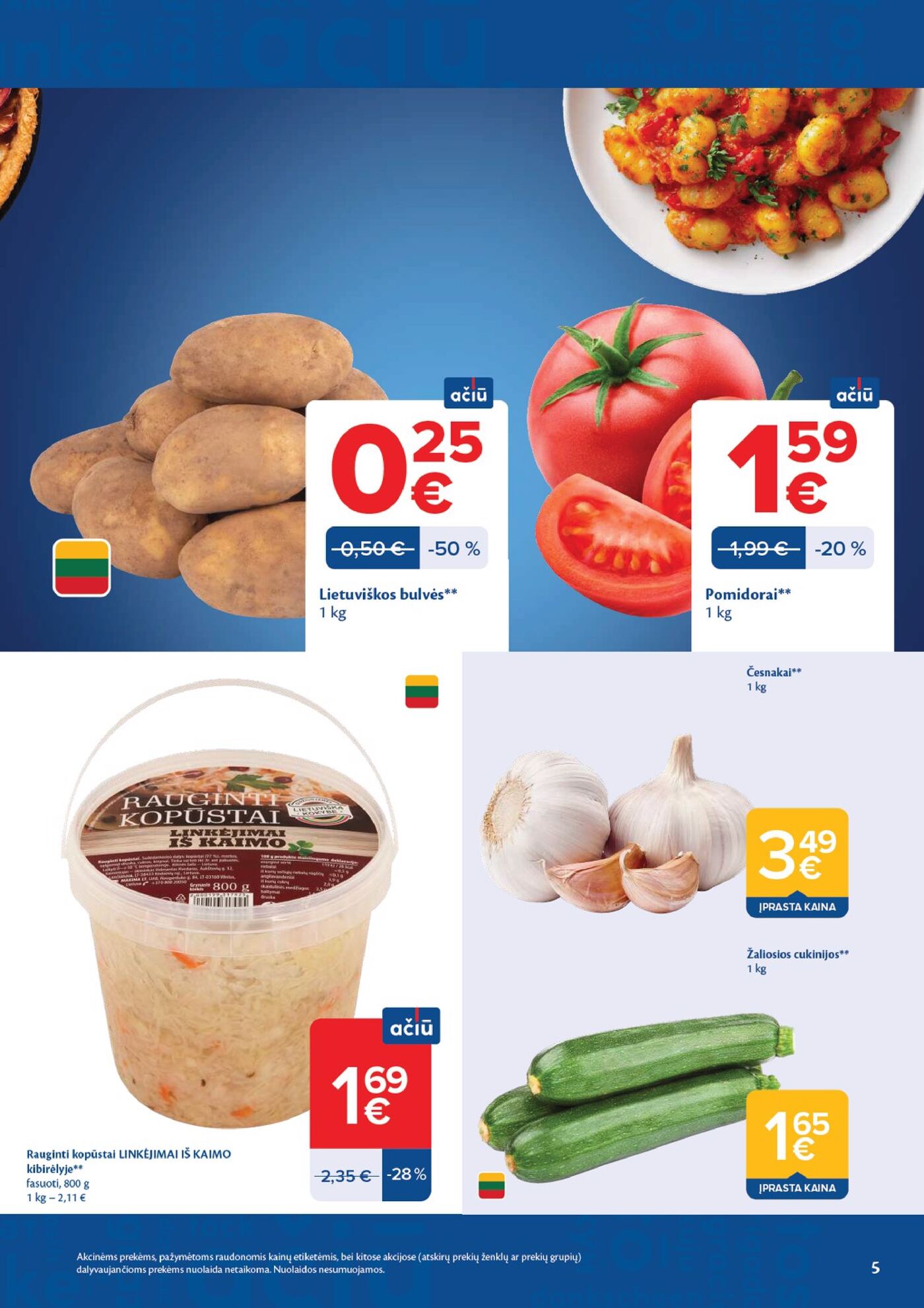 Naujas Maxima nuolaidų leidinys - AČIŪ savaitinis leidinys Nr. 40 – 5 puslapis