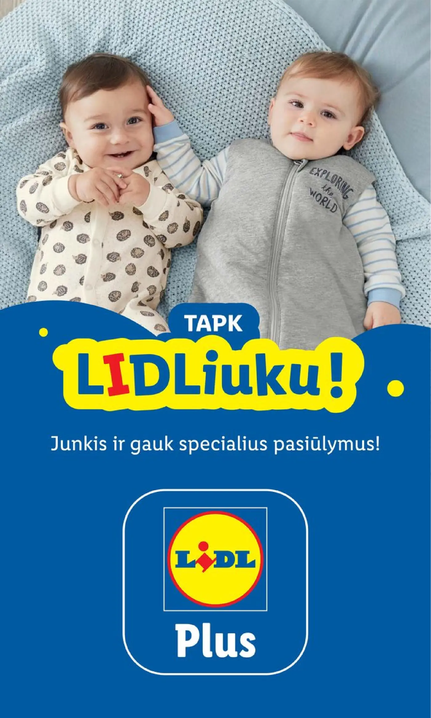 Tapk LIDLiuku! Gauk specialius pasiūlymus – 1 puslapis